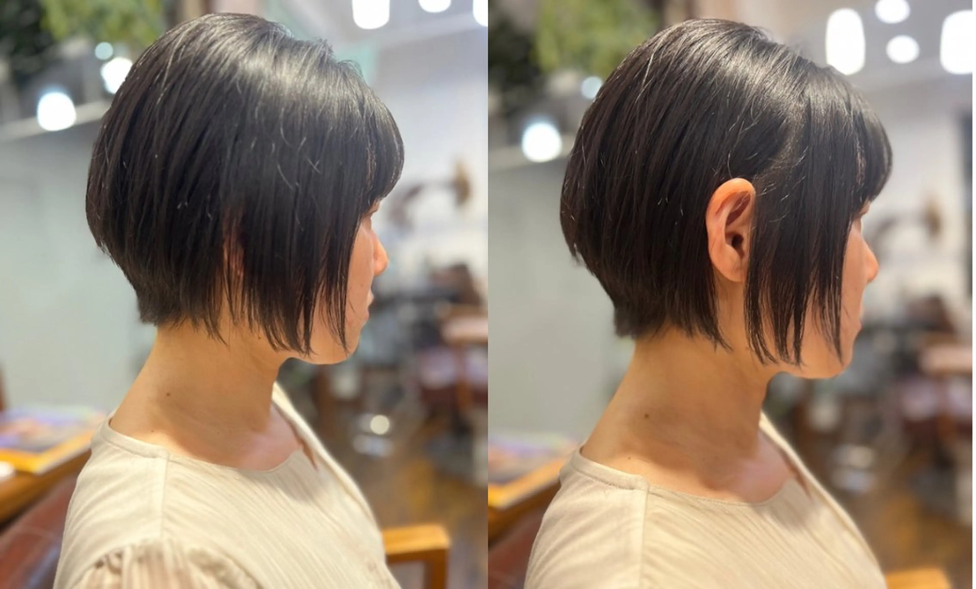 ショート 縮毛矯正 橋本 紘樹のヘアスタイル