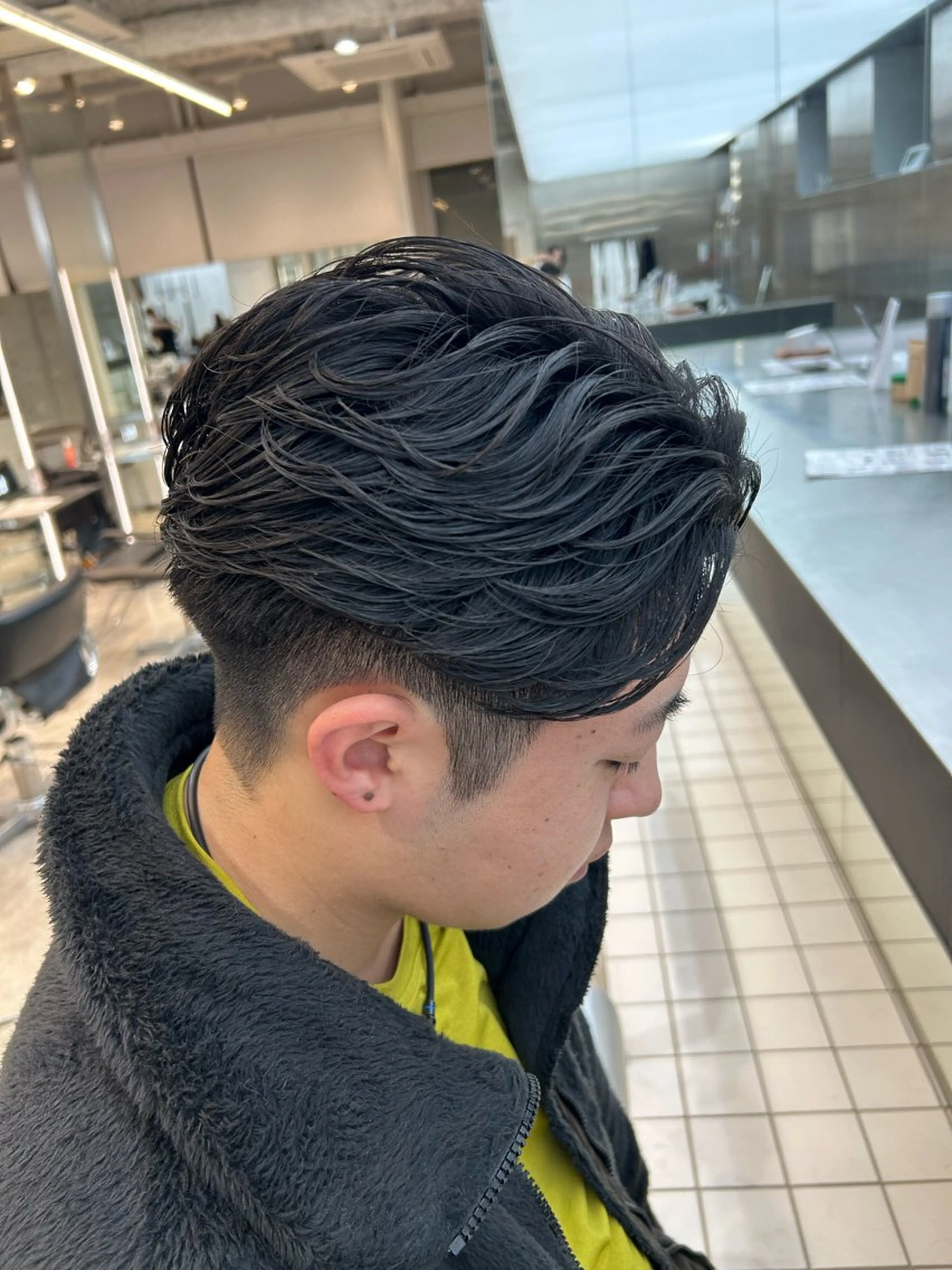 ショート パーマ ショートヘア 山本 蓮のヘアスタイル