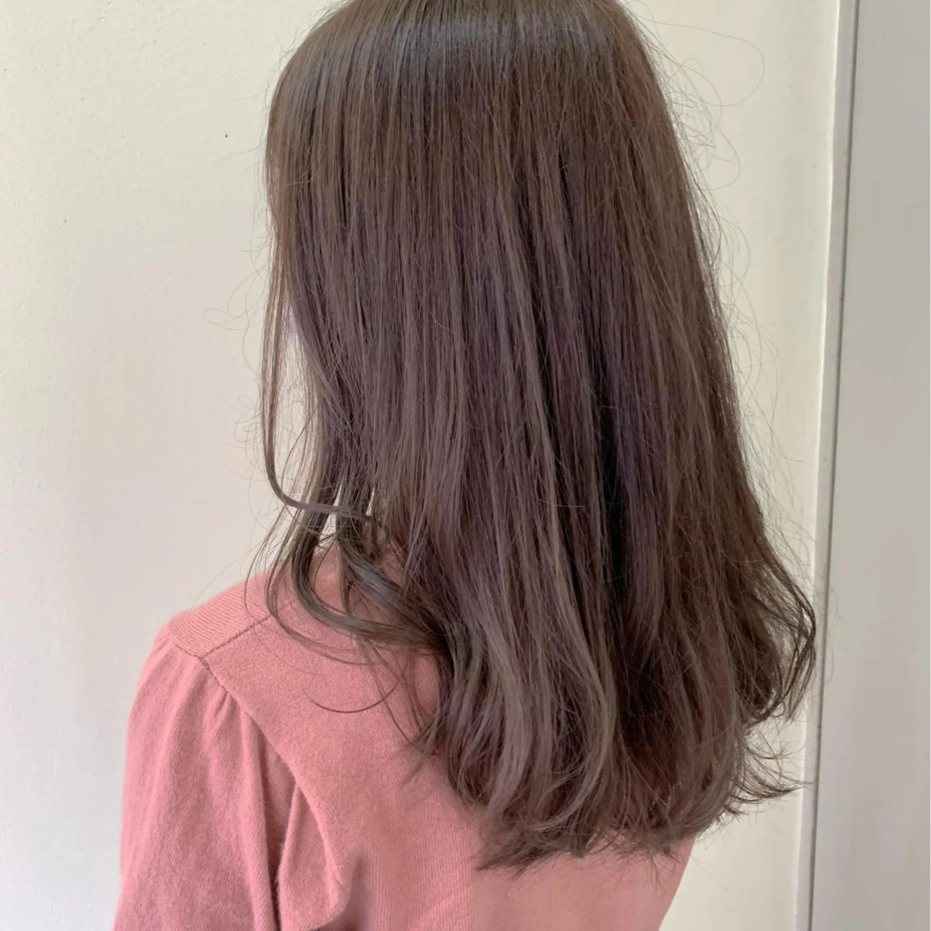 セミロング ヘアカラー トリートメント 韓国ﾍｱ&ｼｮｰﾄ ボブ💜桑原のヘアスタイル