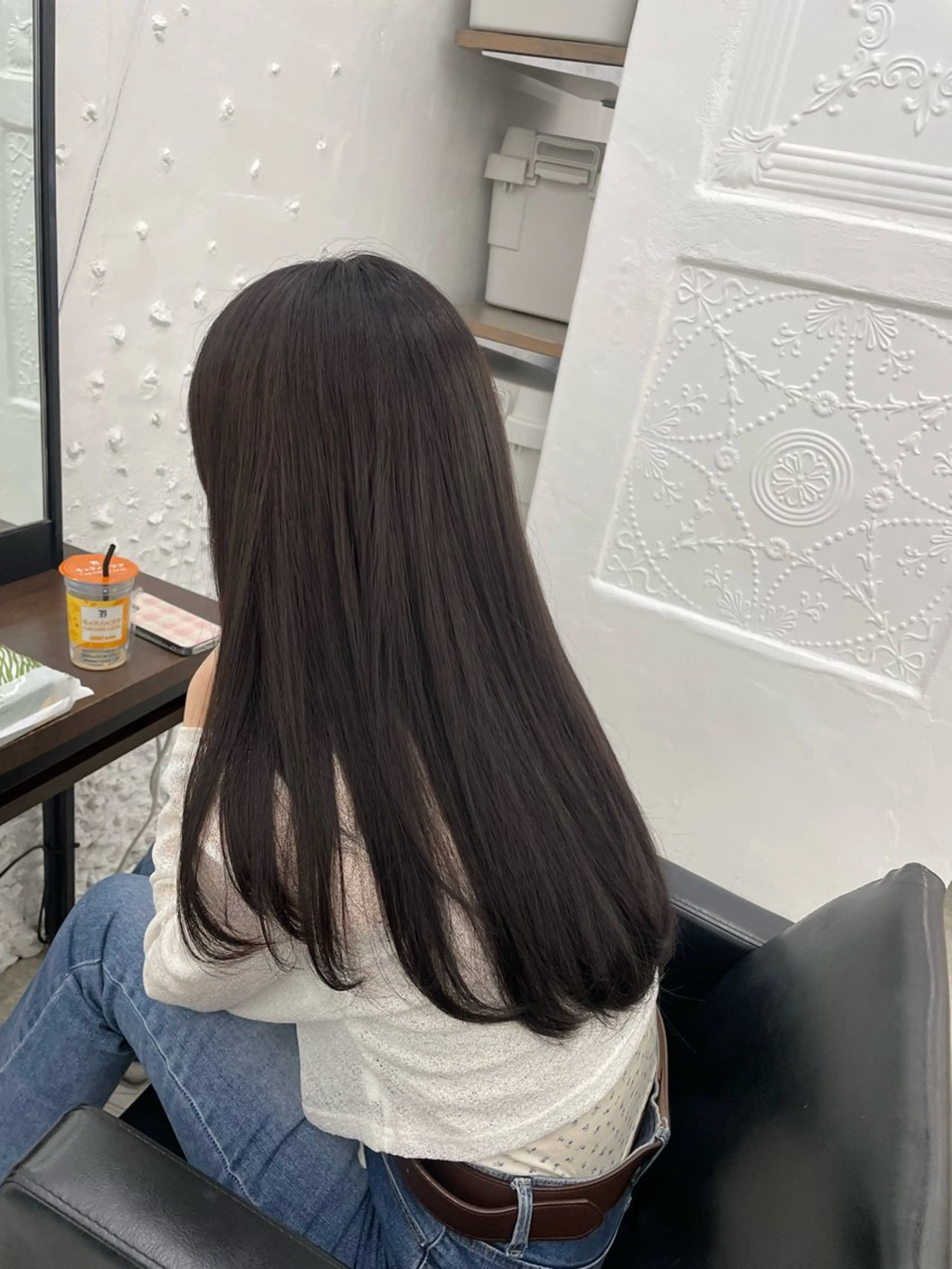 ロング カット ヘアカラー 🍑暖色カラー／ アレンジ／真希🎀のヘアスタイル
