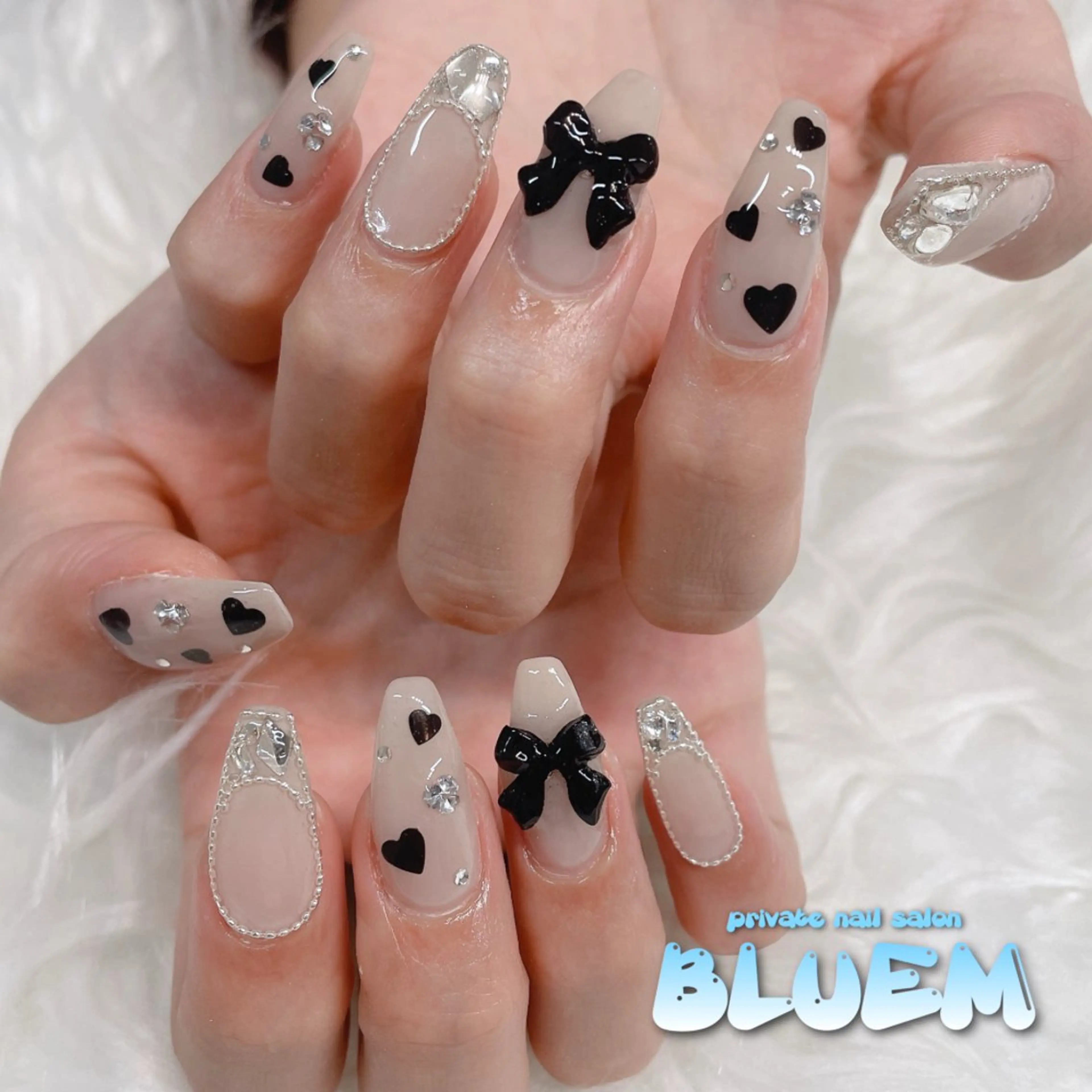 ネイル ハンドネイル ハンドケア BLUEM所属・BLUEM さやかのネイルデザイン