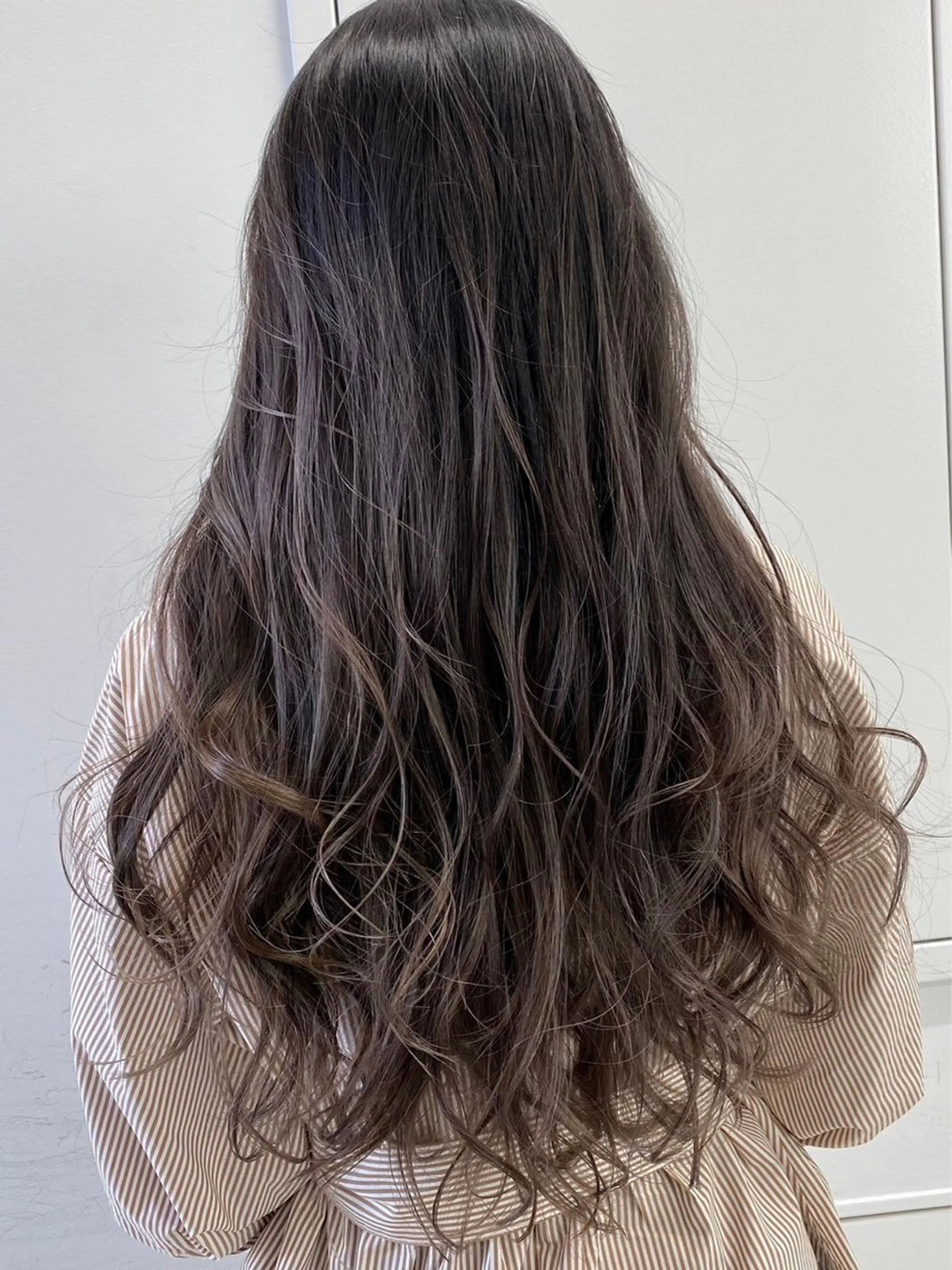 ロング カラー パーマ ロング amble luxe 髪質改善 💕のヘアスタイル
