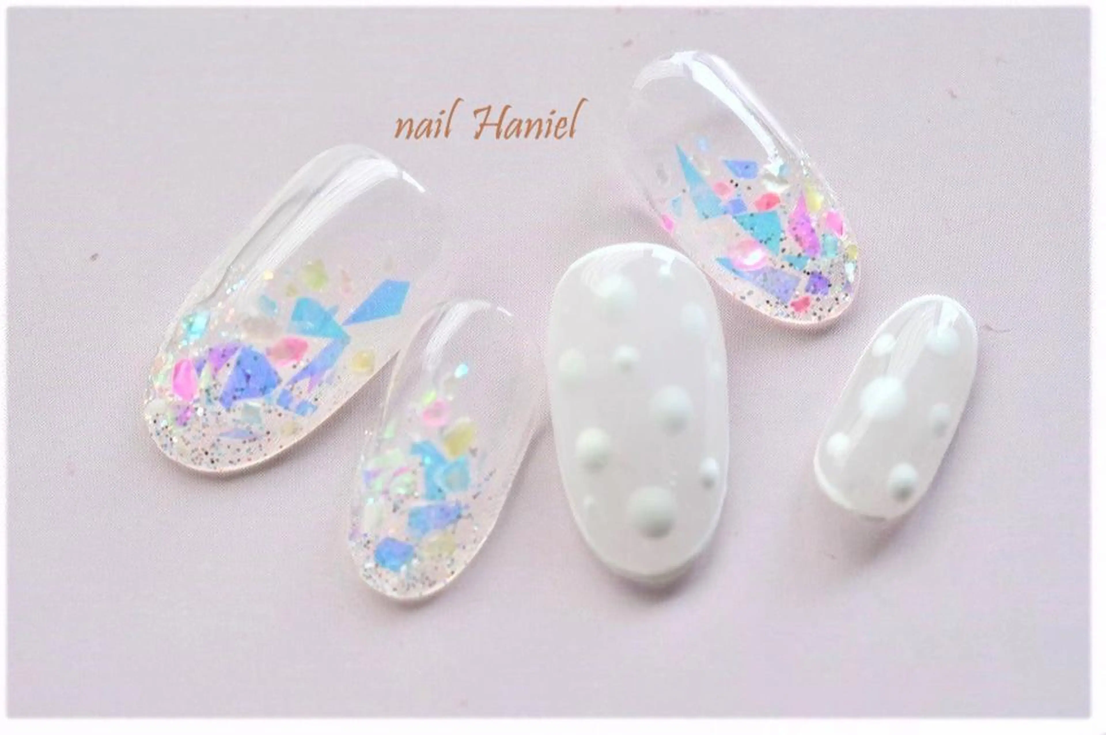 ネイル フットネイル ジェルネイル パラジェル nail Haniel所属・半蔵門サロンハニエル 魅神 ちよのネイルデザイン