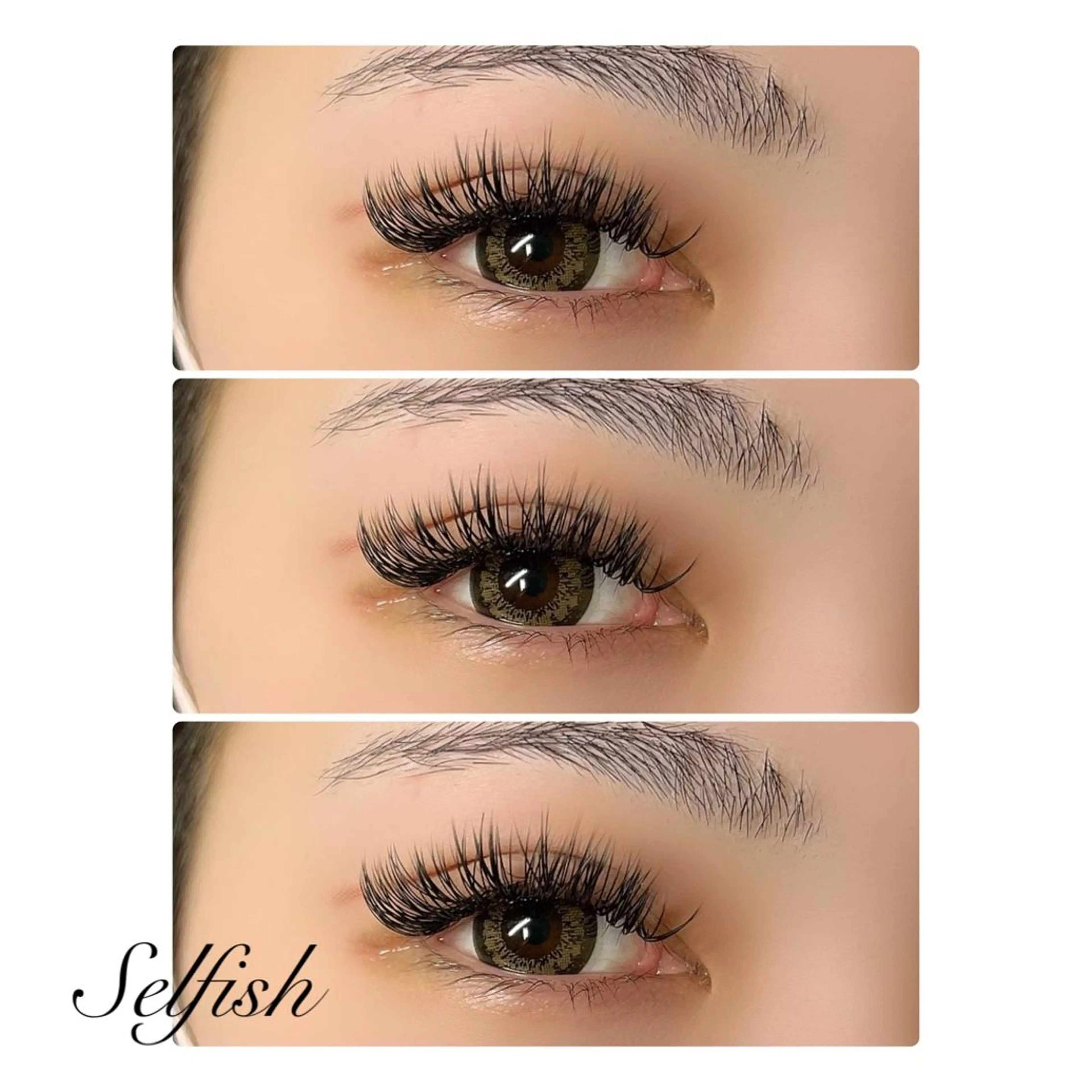 マツエク・マツパ 付け放題 フラットラッシュ マツエク eyelashsalonSelfish所属・. Selfishのマツエク・マツパデザイン