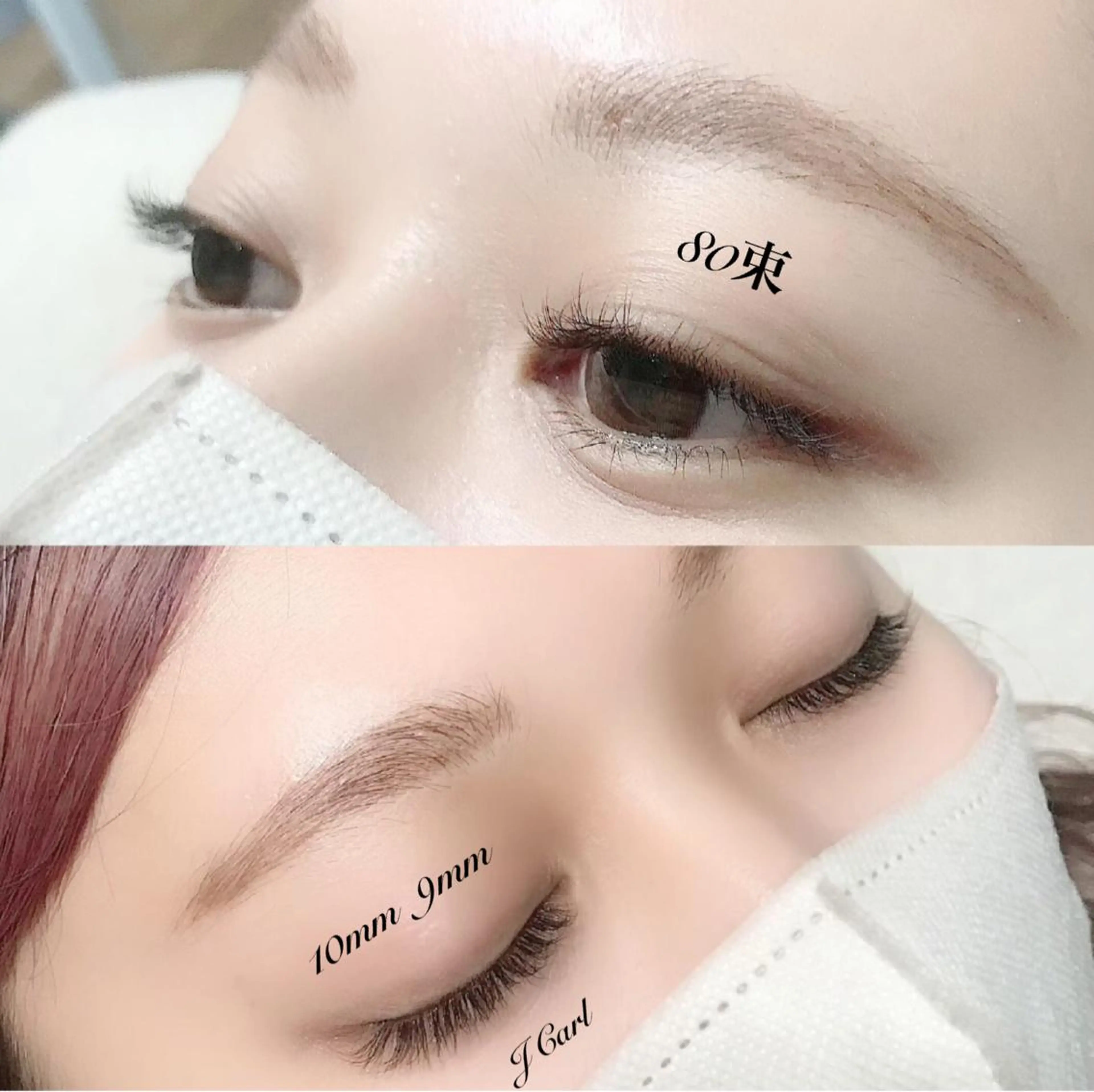 マツエク・マツパ Jカール セクシー ボリュームラッシュ eyelash presh yukaのマツエク・マツパデザイン