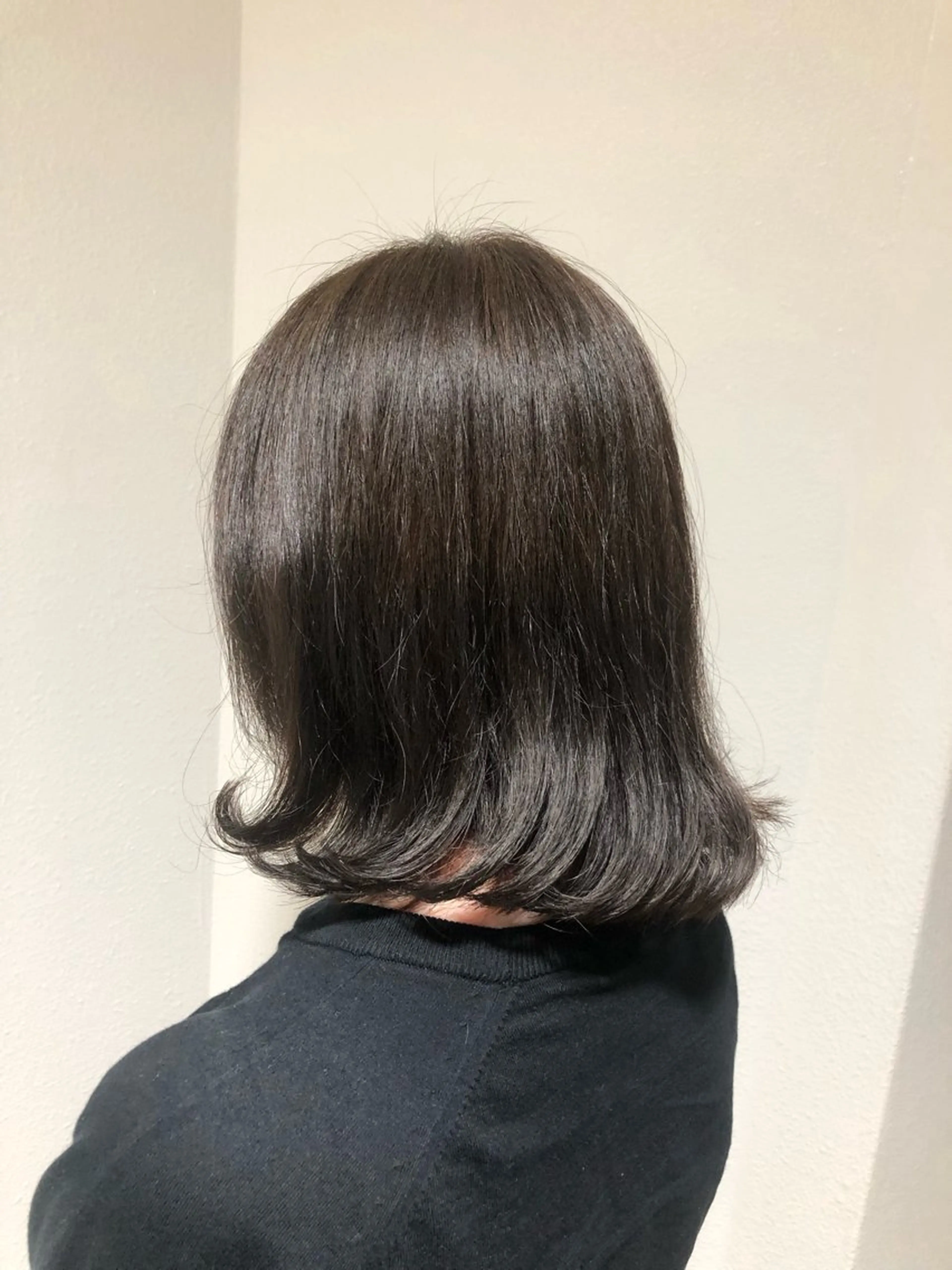 ミディアム カラー ヘアカラー トリートメント ボブミディパーマ❤︎ mizukiのヘアスタイル