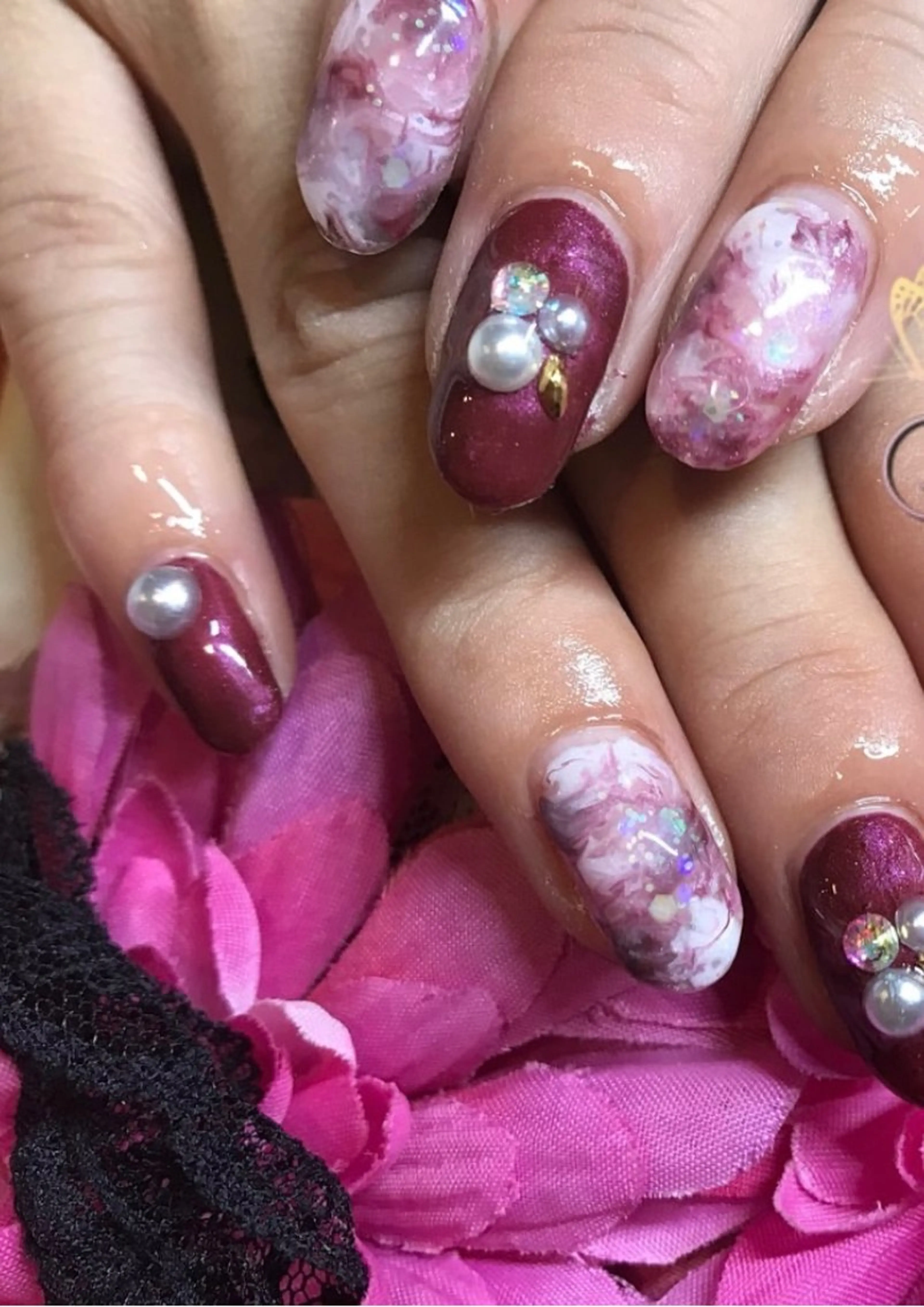 ネイル ニュアンスネイル eyenailist NANAのネイルデザイン