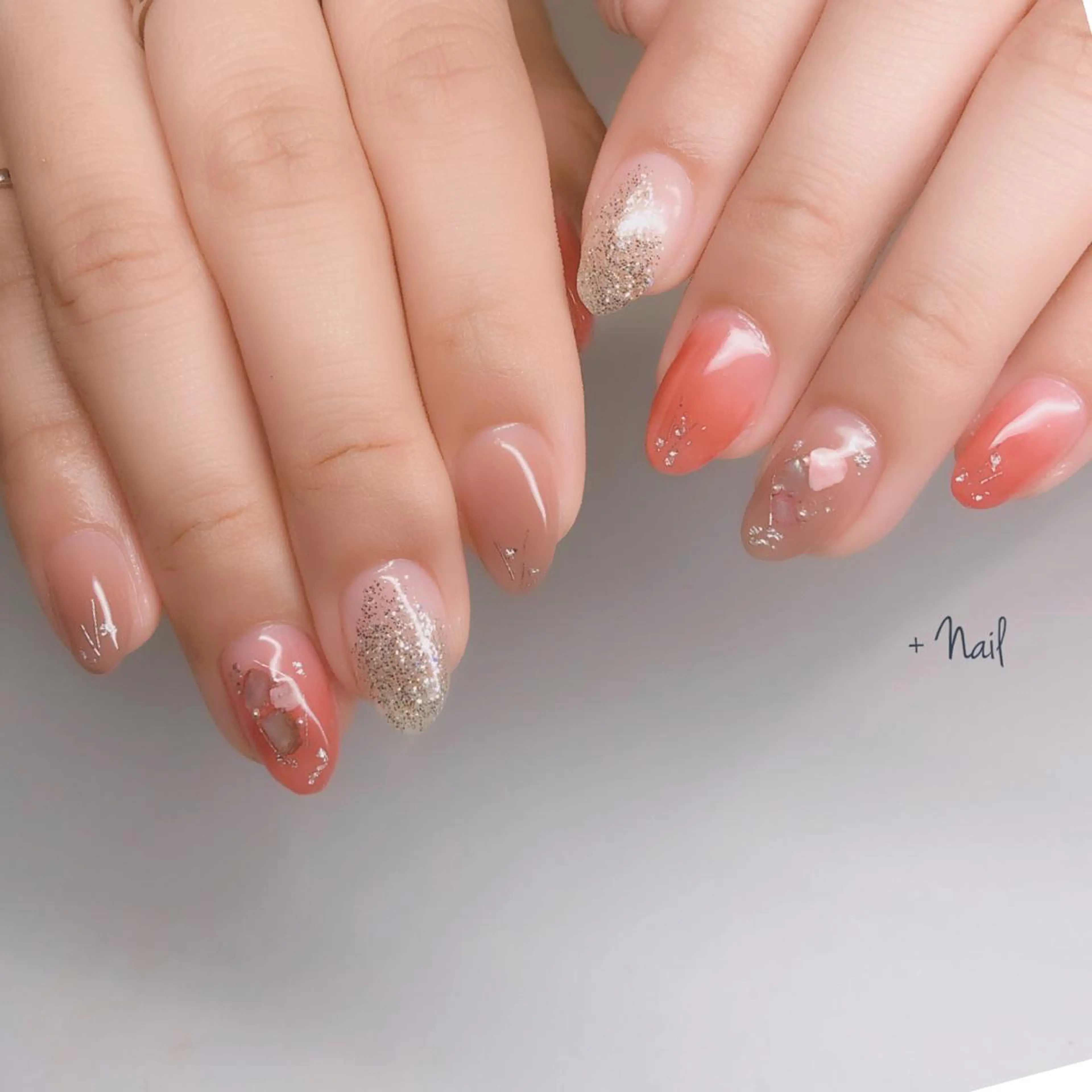 ネイル Aim* 深爪・自爪育成専門店のネイルデザイン