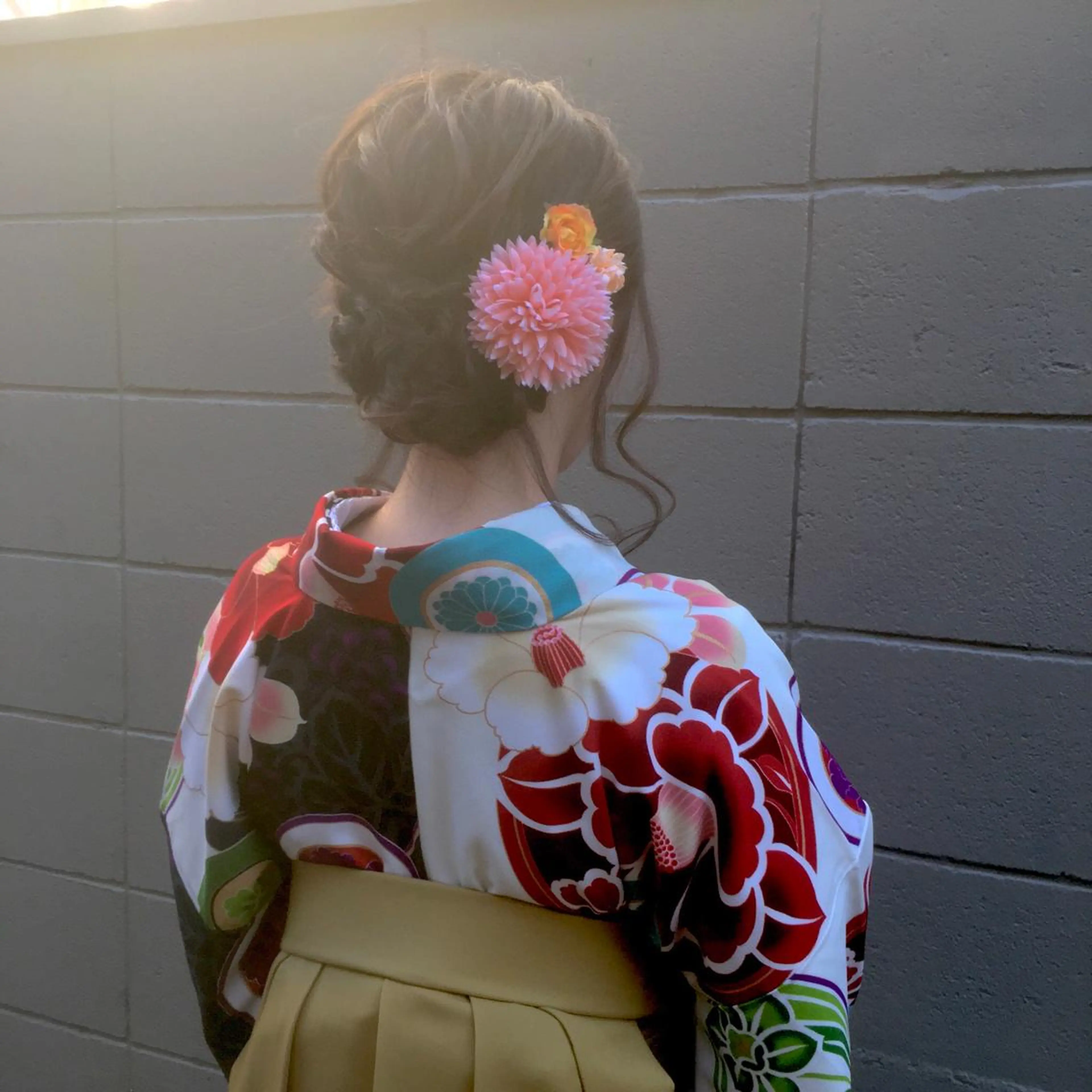 ロング ヘアアレンジ ヘアセット しのはら まどかのヘアスタイル