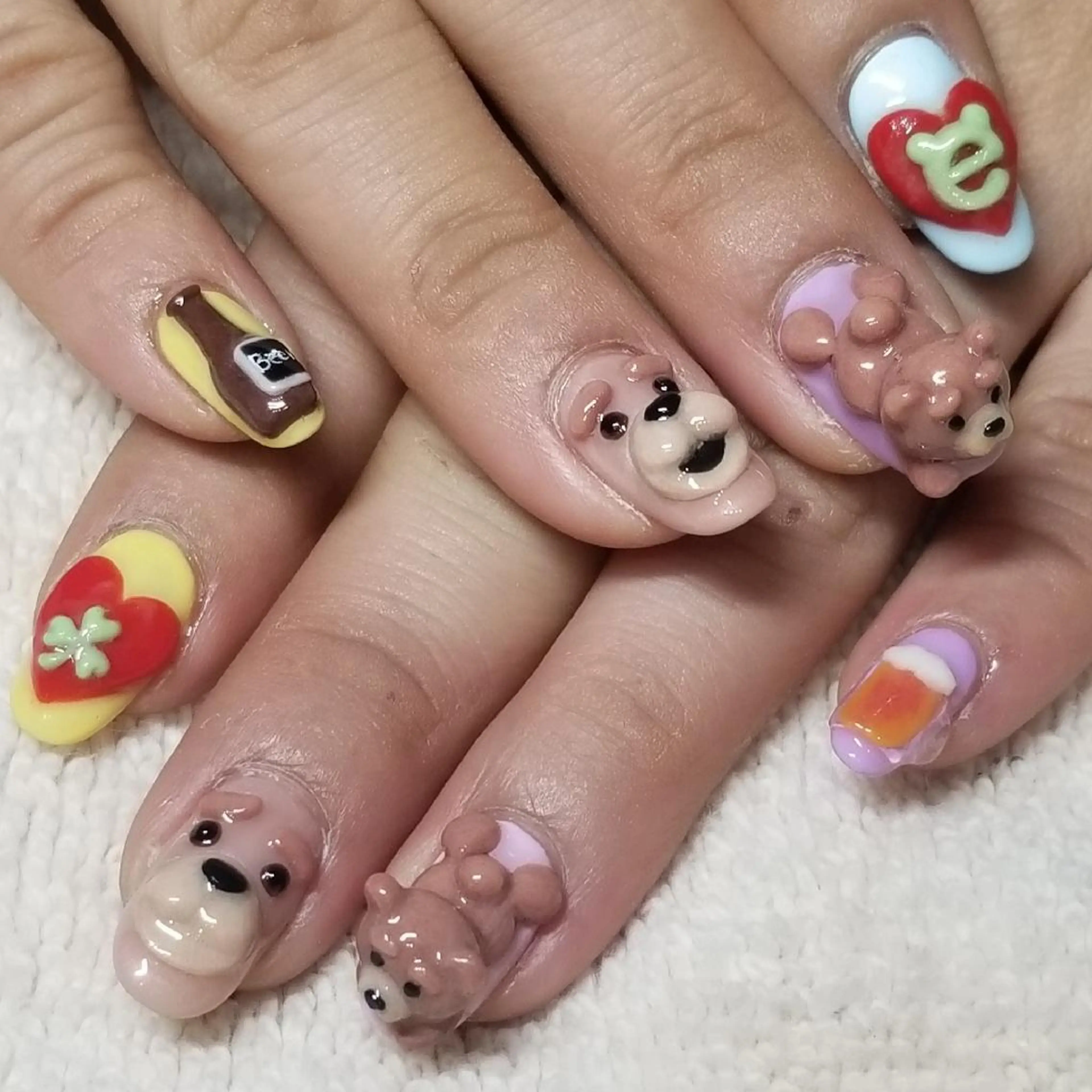ネイル パステルネイル よしだ ひろきのネイルデザイン