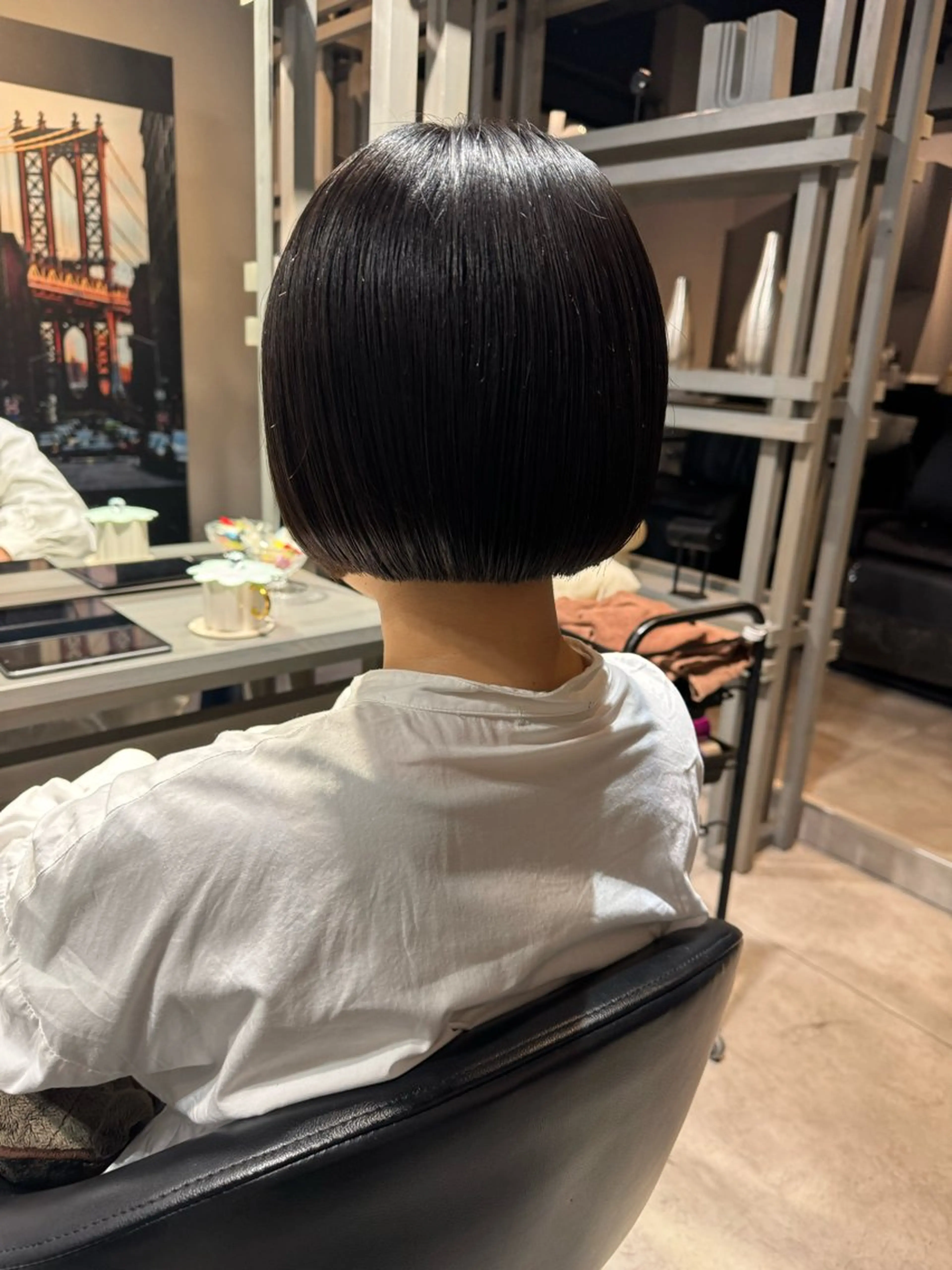 ショート ボブ カット Dxxxx III所属・女性目線の大人 メンズ*Ayakaのヘアスタイル