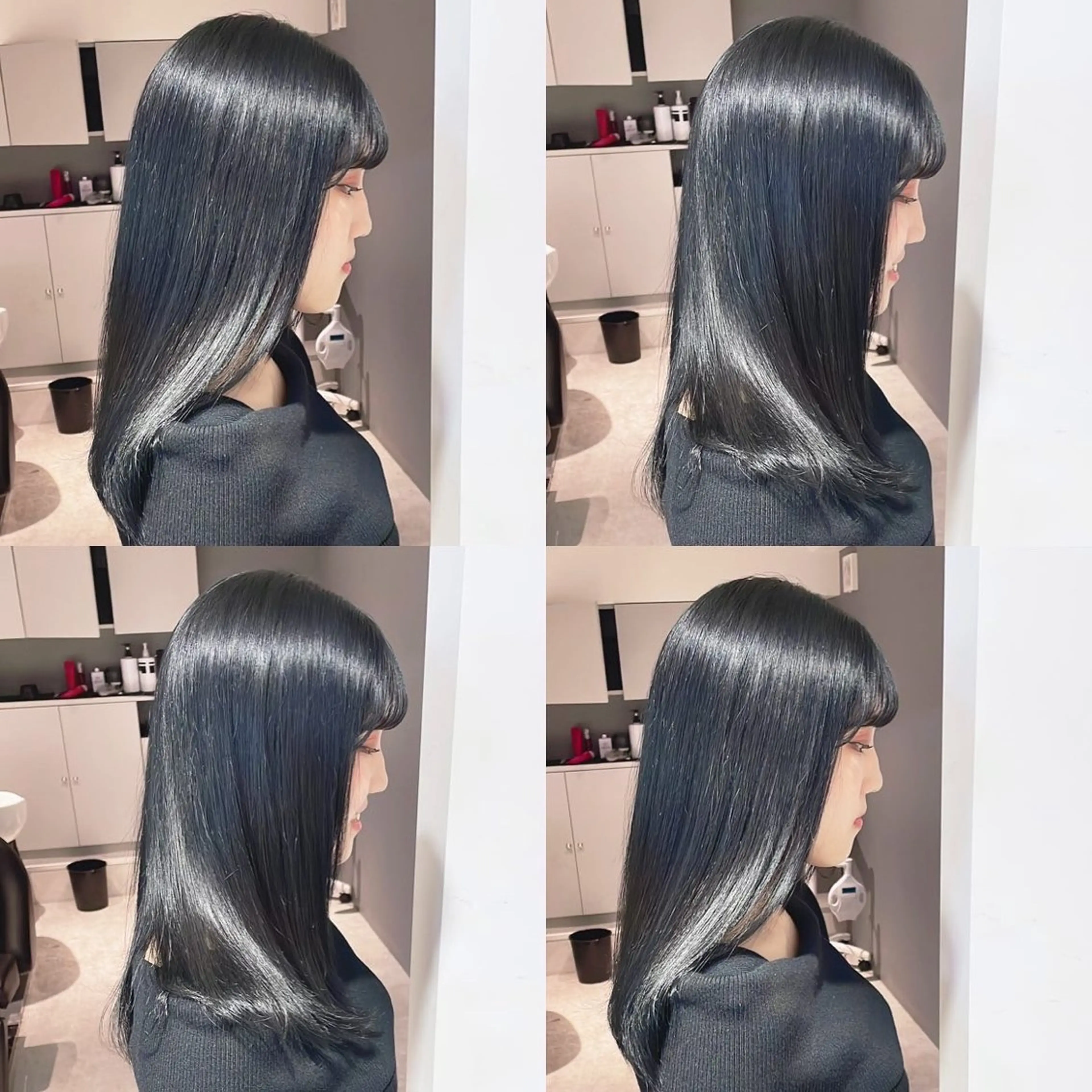 カラー ヘアカラー トリートメント 渋谷:インナーカラー ／🍒エリカ🍒のヘアスタイル