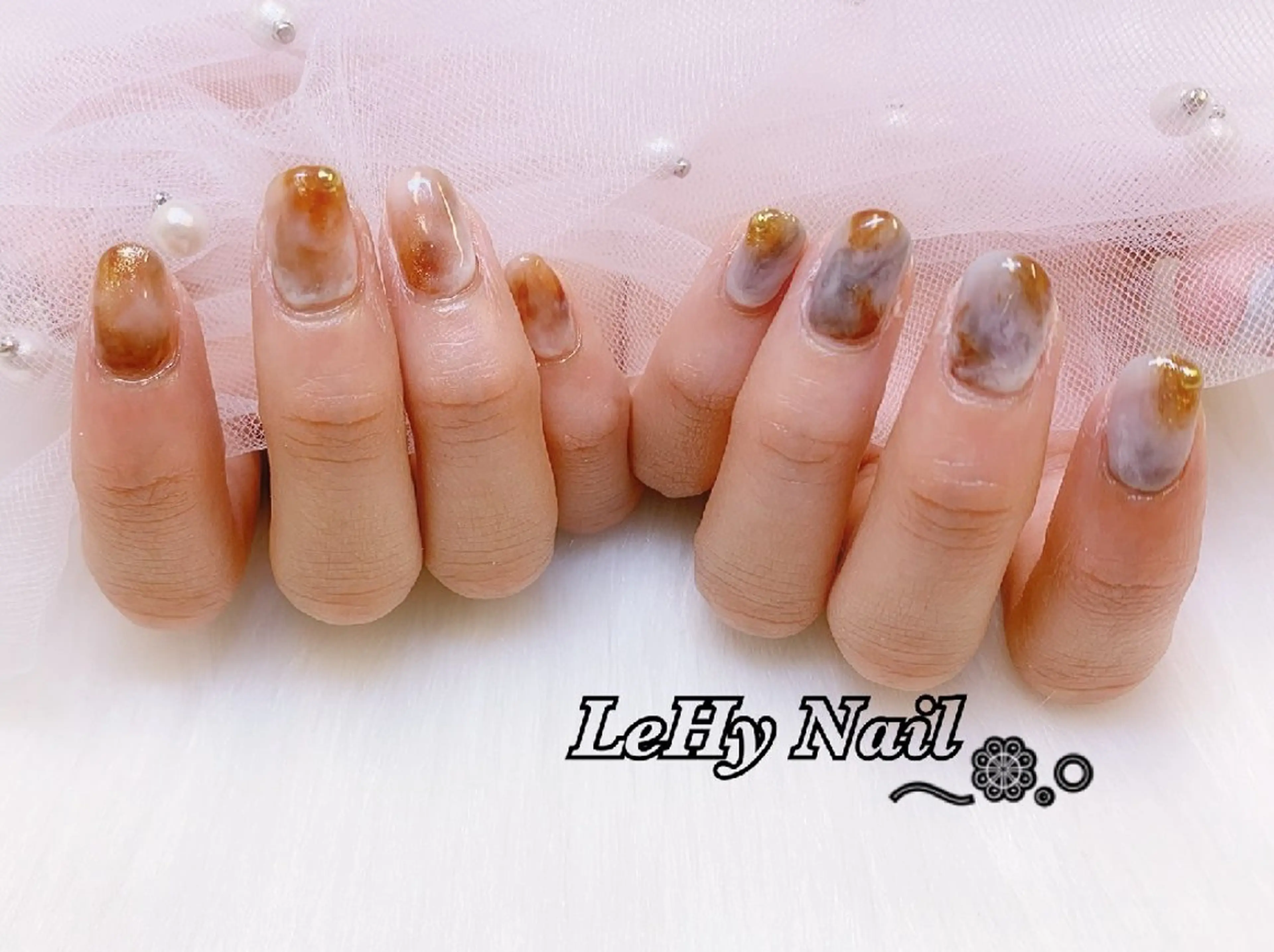 ネイル ハンドネイル LeHy nailのネイルデザイン