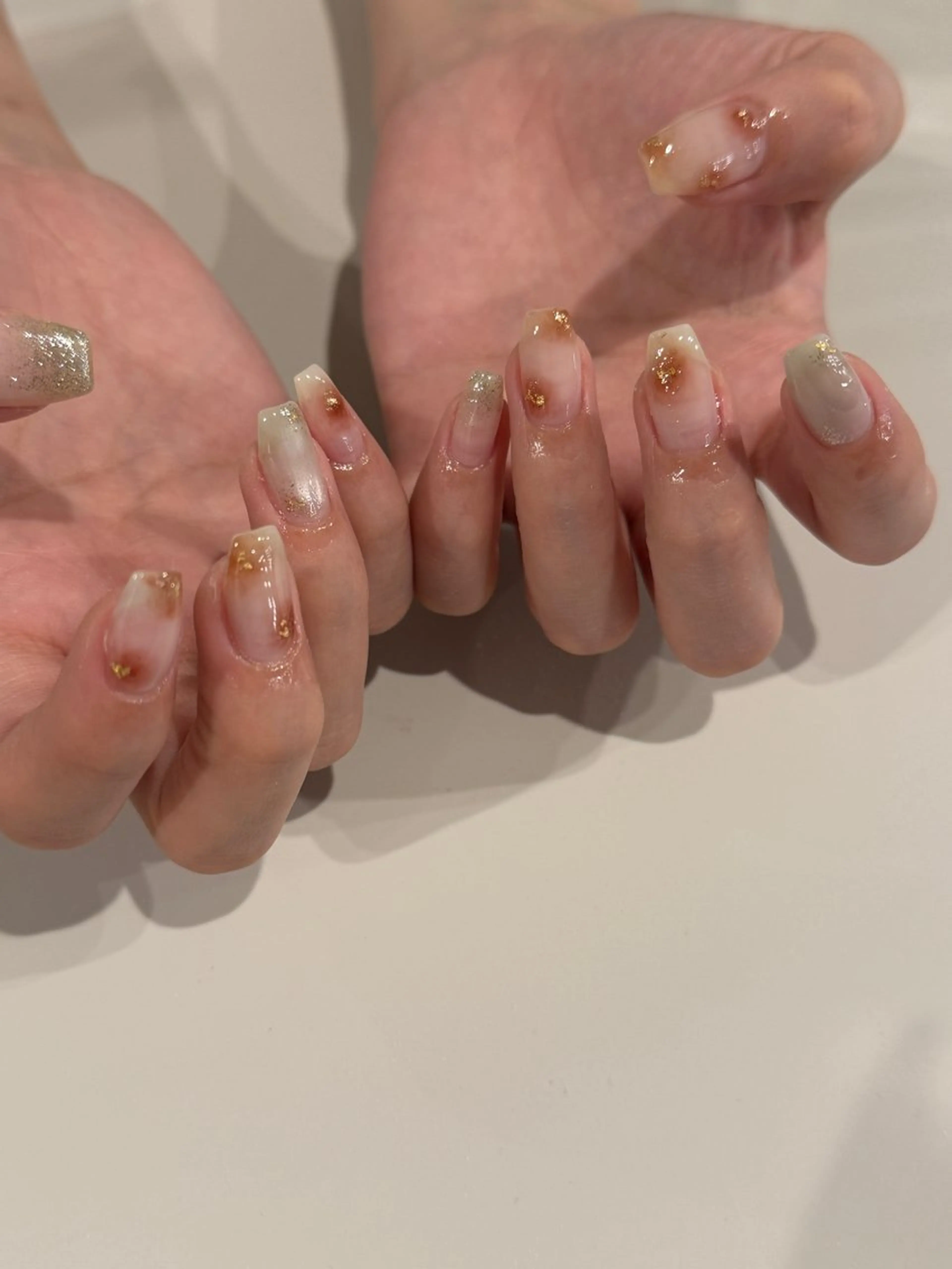 ネイル マグネットネイル 持ち込み ニュアンスネイル ハンドネイル ikoi🫧 Kotomiのネイルデザイン