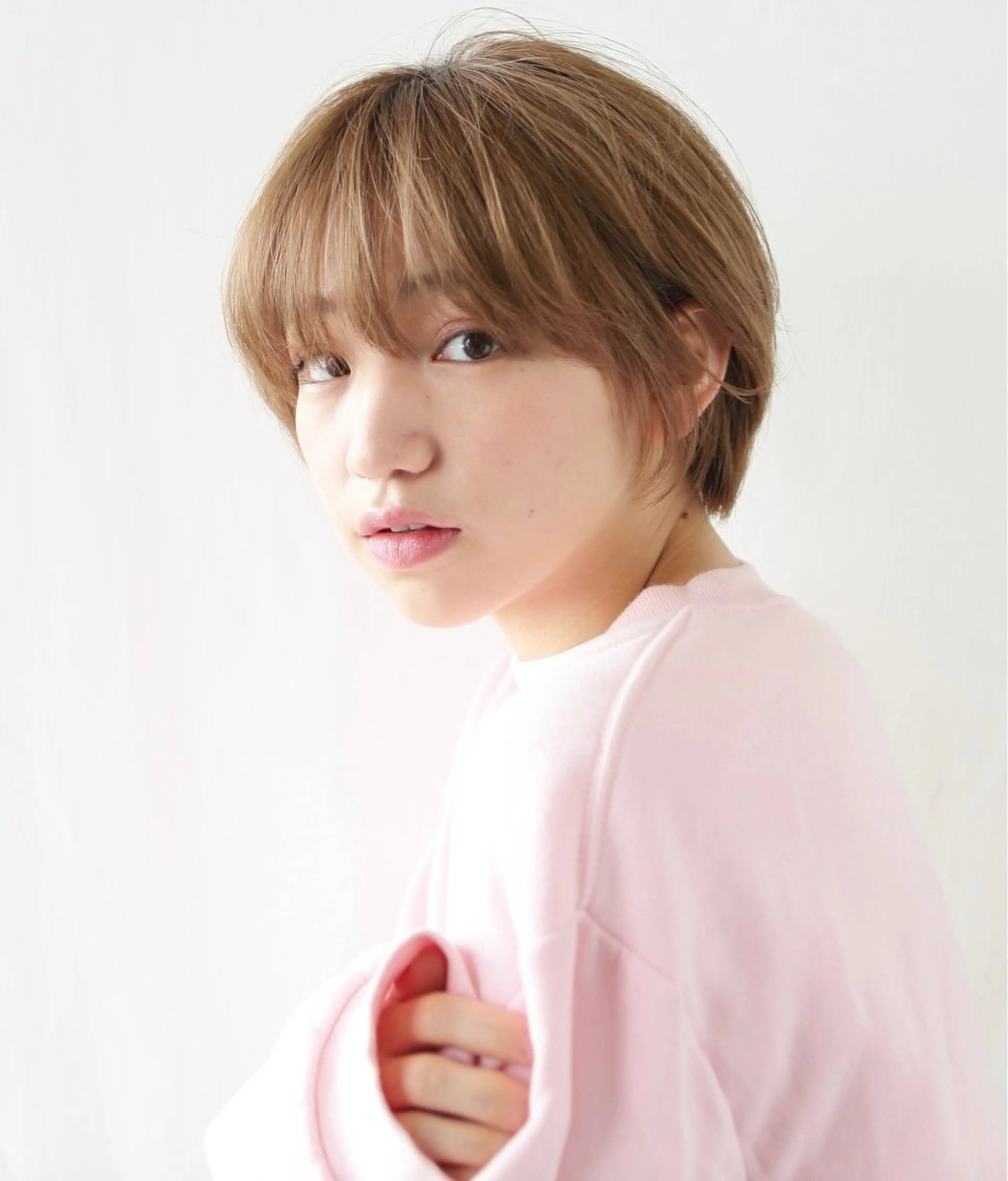 ショート カラー ショートボブ ハイトーンカラー ボブ 似合わせカット ショートヘア カット ヘアカラー トリートメント ショートボブ縮毛矯正 髪質改善のプロ山道潤のヘアスタイル