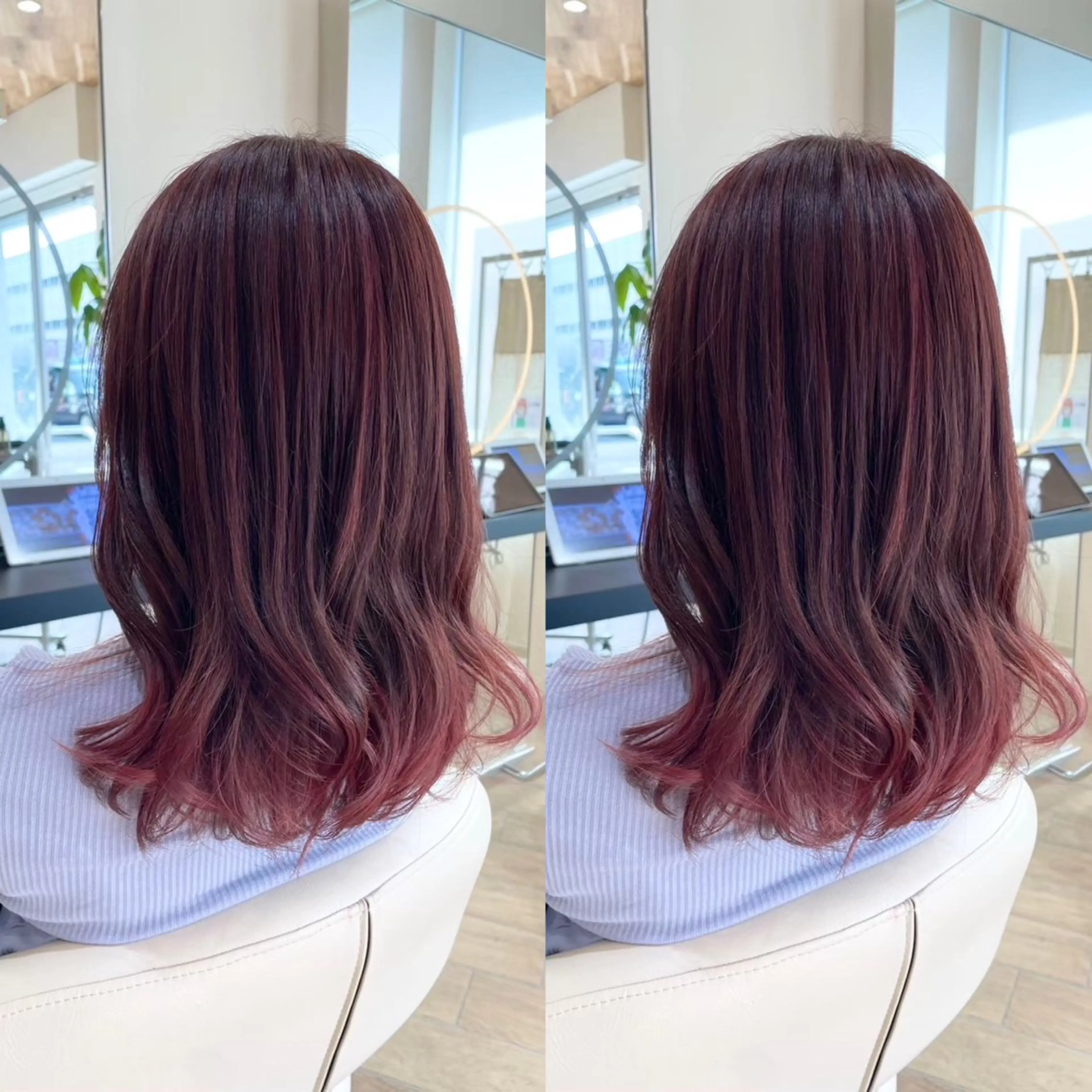 ミディアム カラー ヘアカラー 似合わせカラー/ のののヘアスタイル