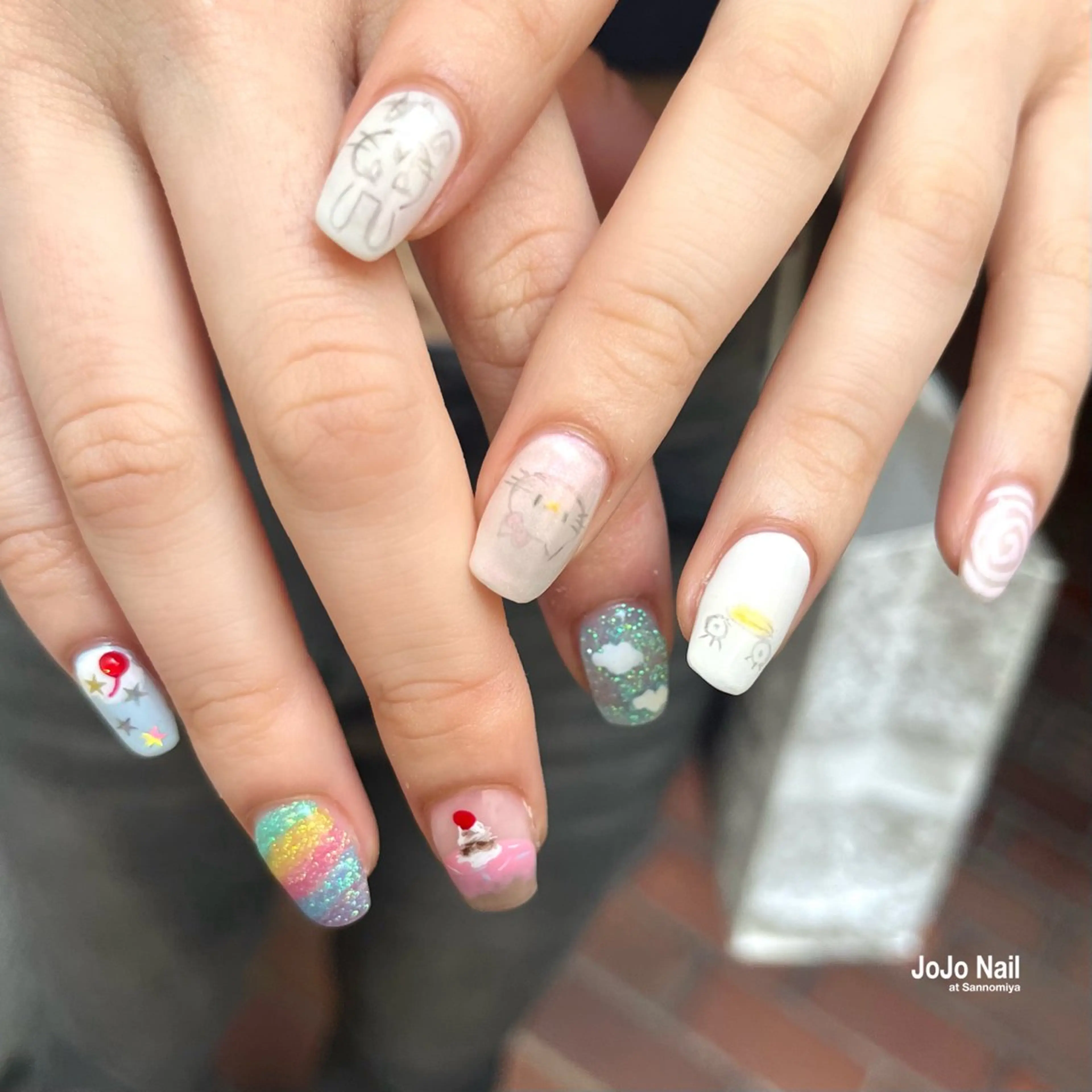 ネイル ハンドネイル Tsunemi Ayakaのネイルデザイン