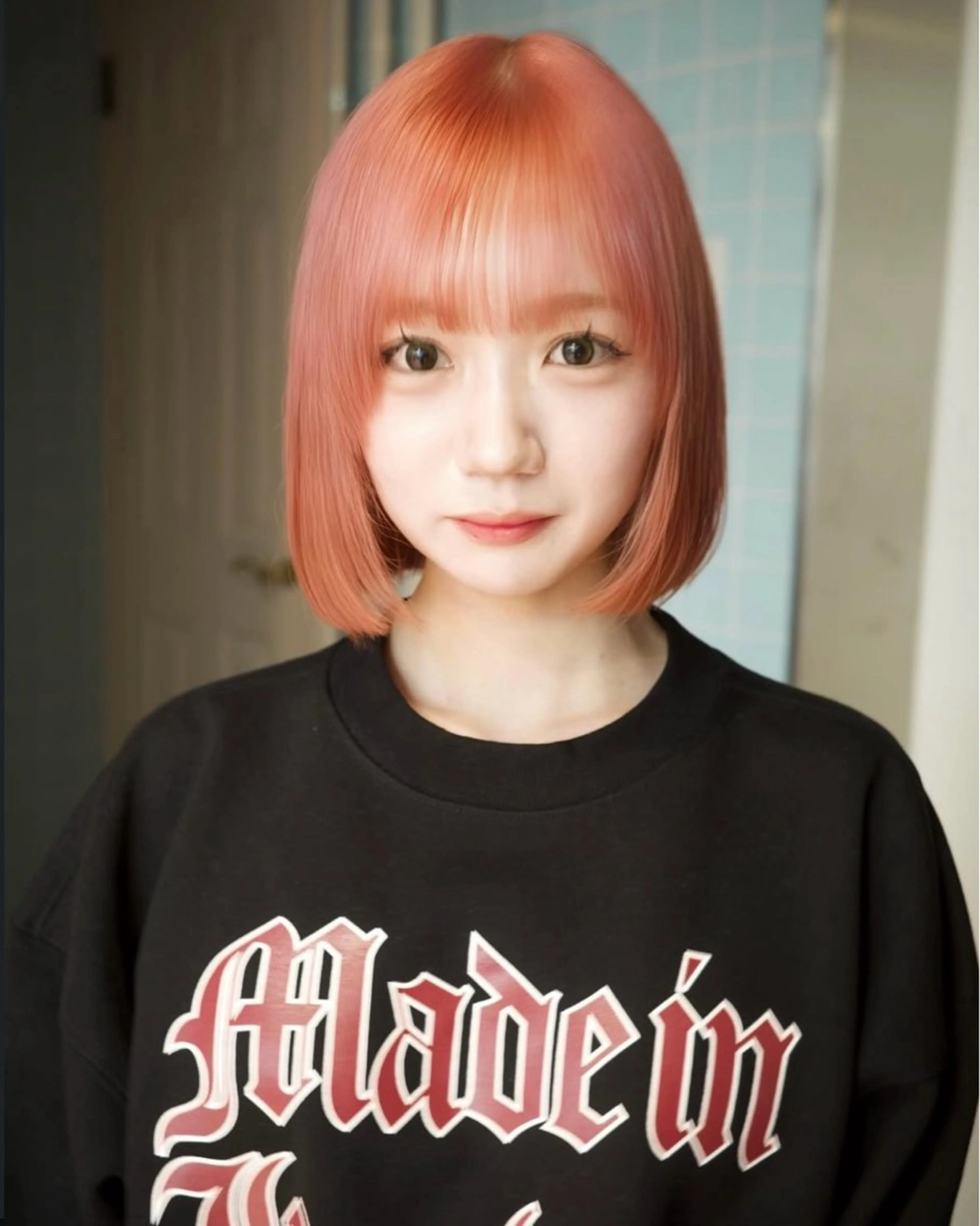 ミディアム ヘアカラー ハイトーン/ブリーチ 🎀/𝑵𝒐𝒆のヘアスタイル