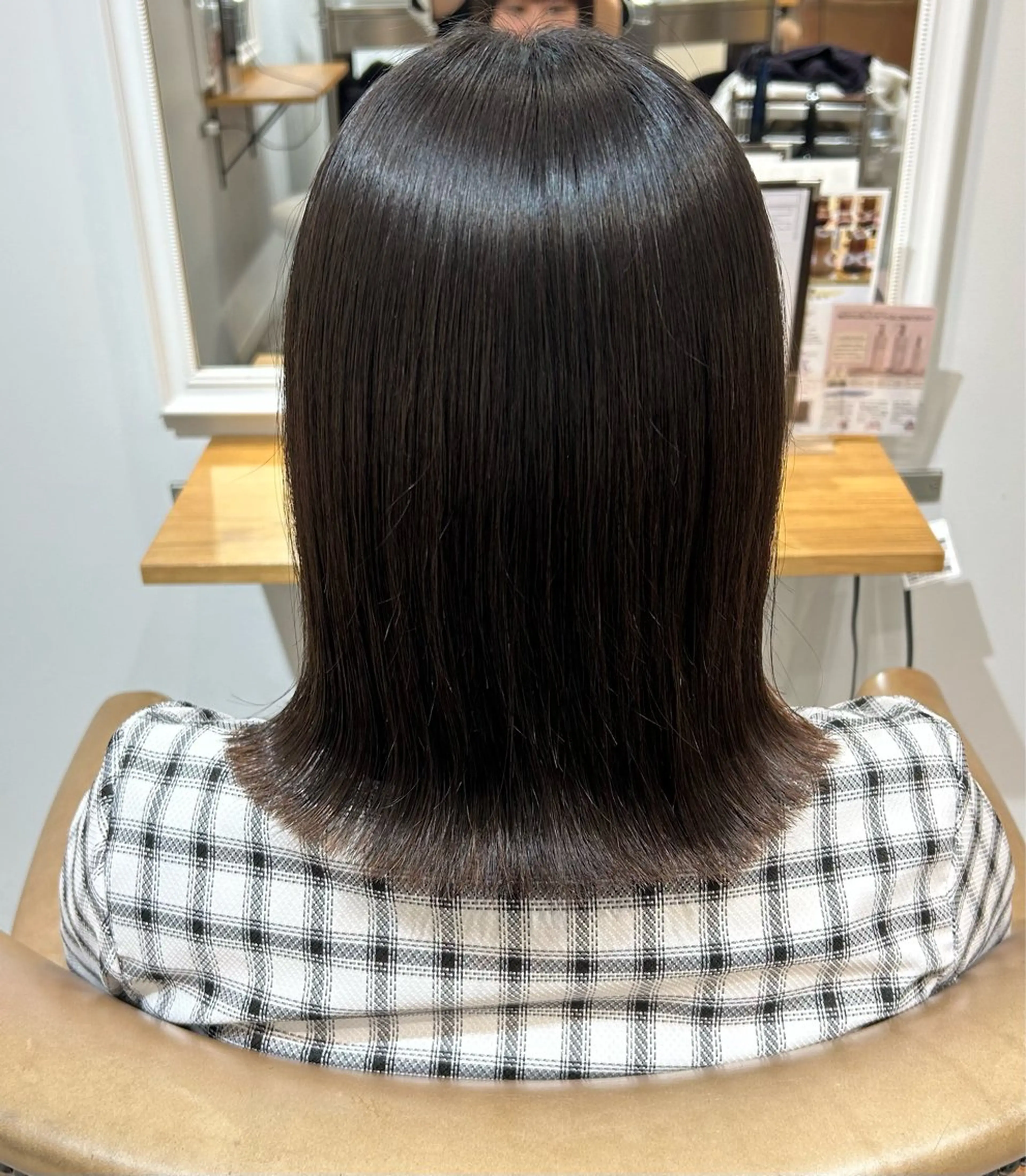 ミディアム ボブ 吉原 来華のヘアスタイル