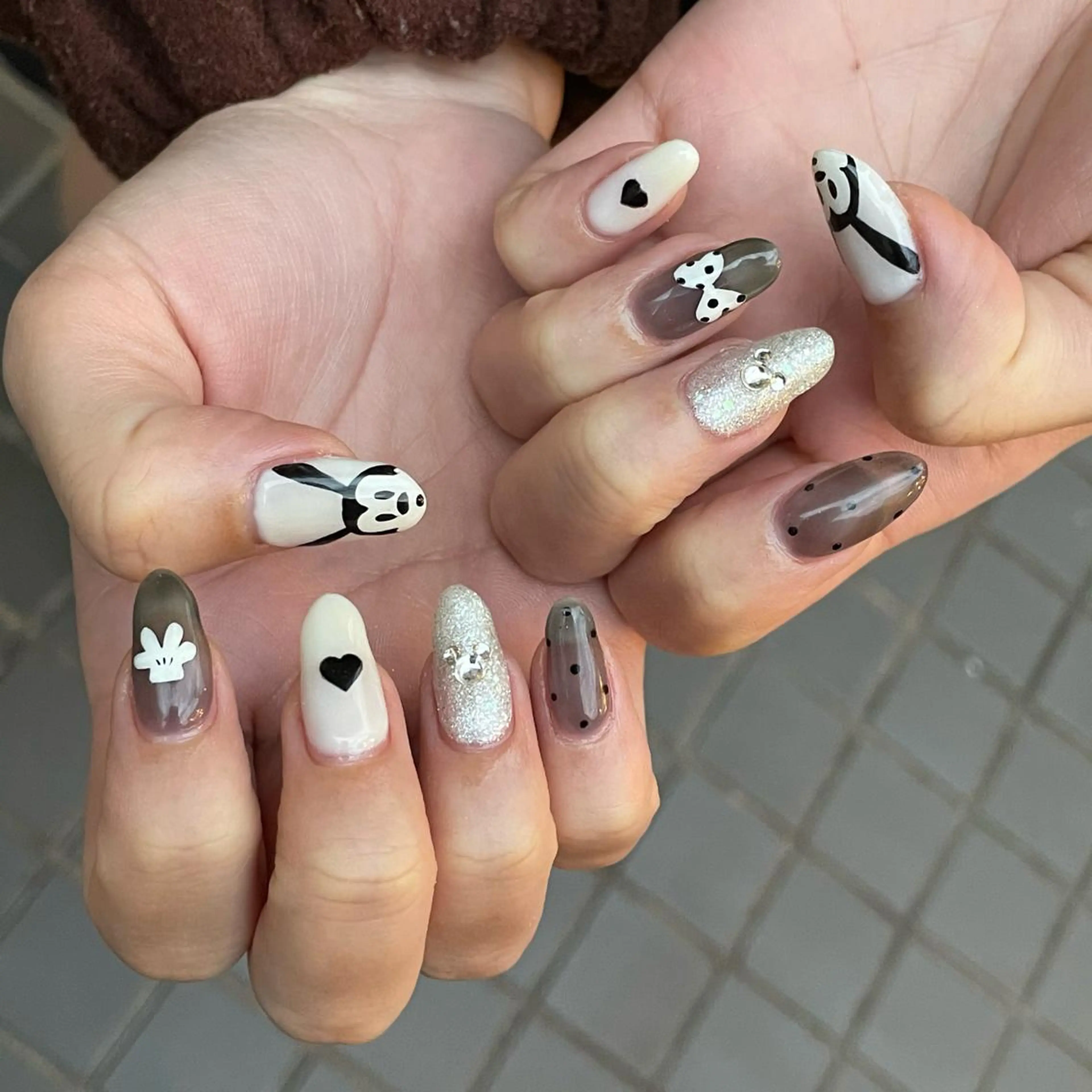 ネイル 中牟田 彩水のネイルデザイン