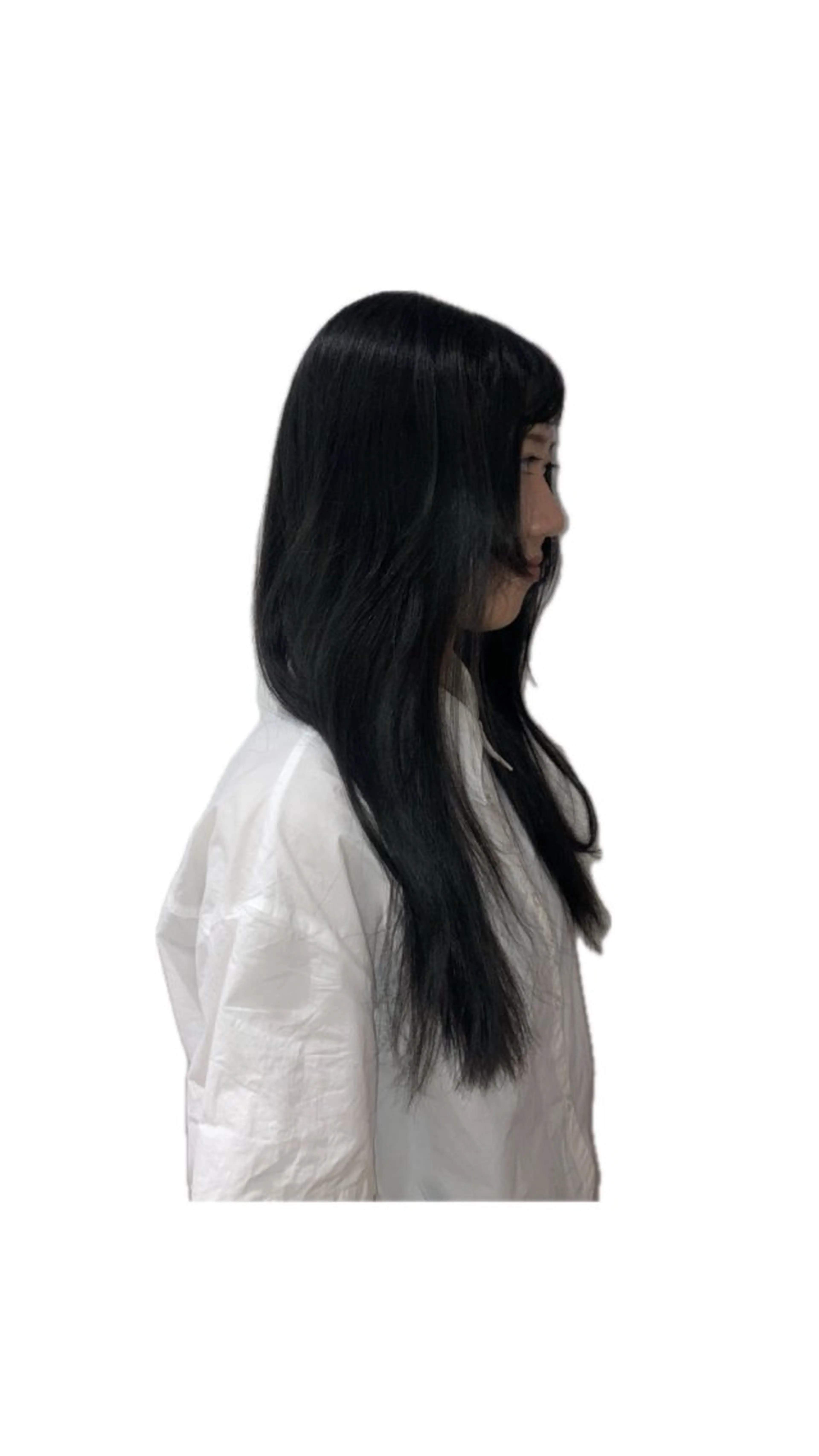 カラー 黒髪 さくらこ 、のヘアスタイル