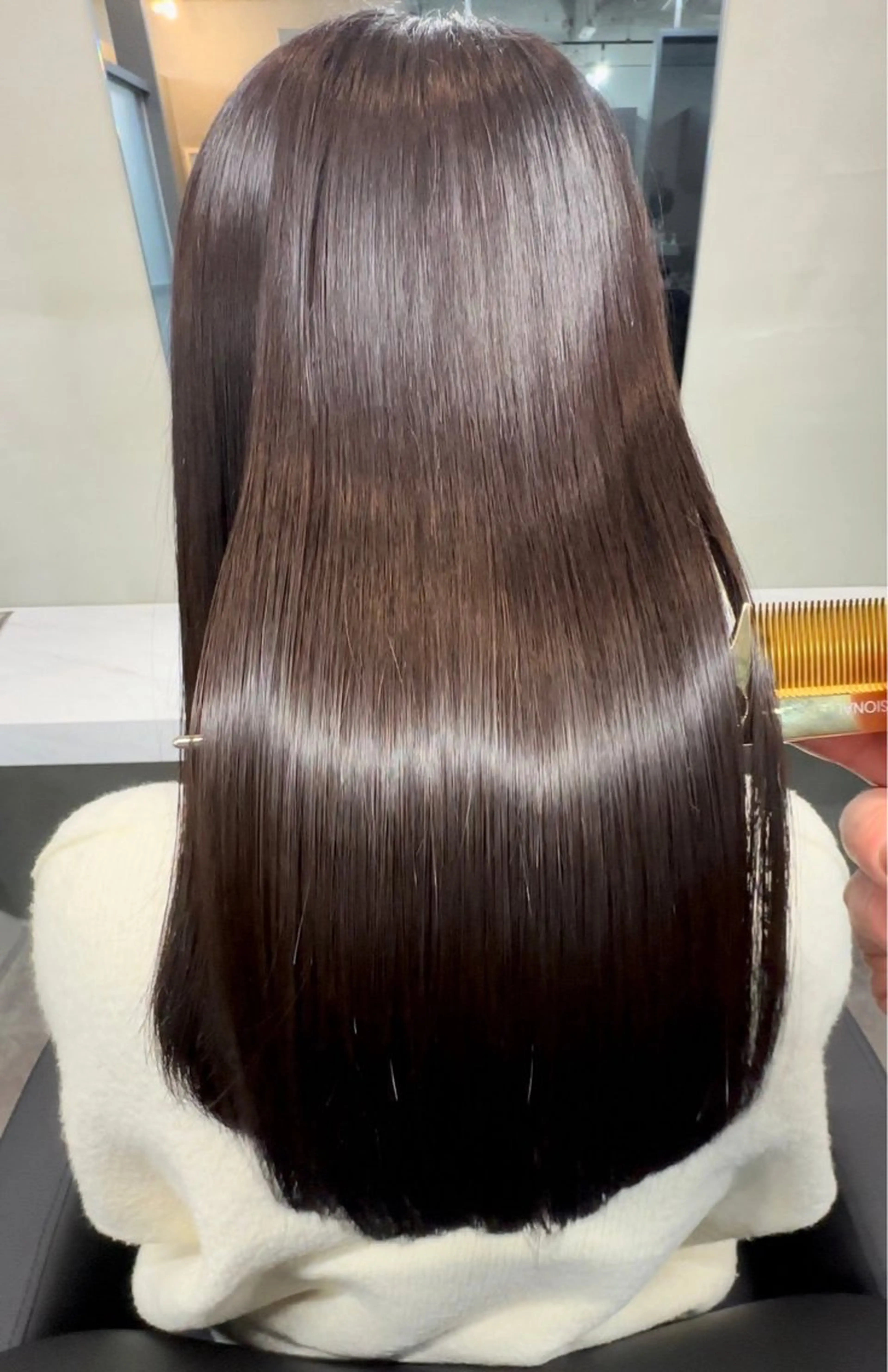 【毛髪強度120%アップ】骨格矯正カット＋うる艶イルミナカラー＋TOKIOトリートメントの写真