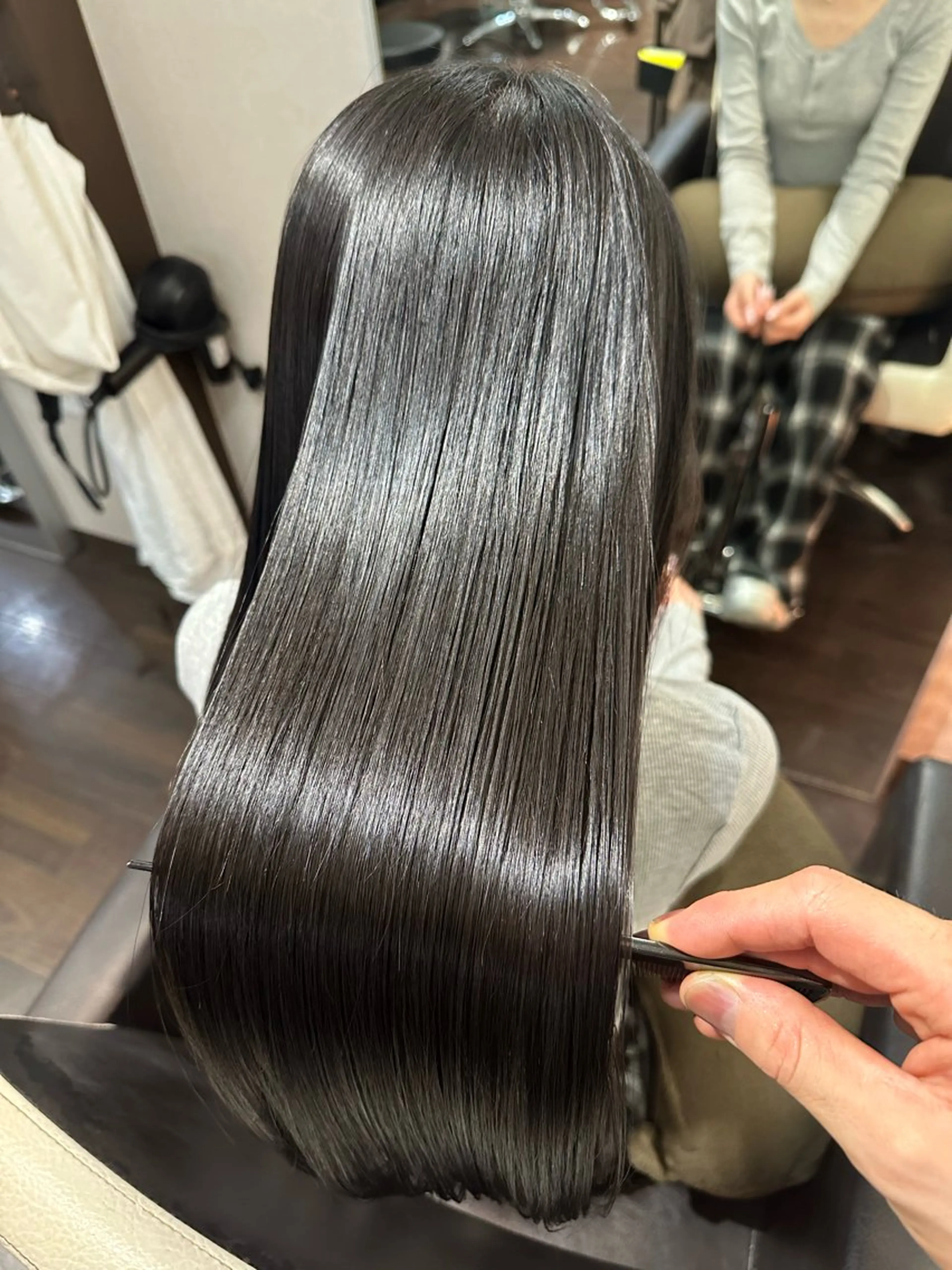 ロング カラー カット ヘアカラー トリートメント ヘッドスパ youres hair 東口店所属・🌸ULTOWA🌸 髪質改善/縮毛/店長のヘアスタイル