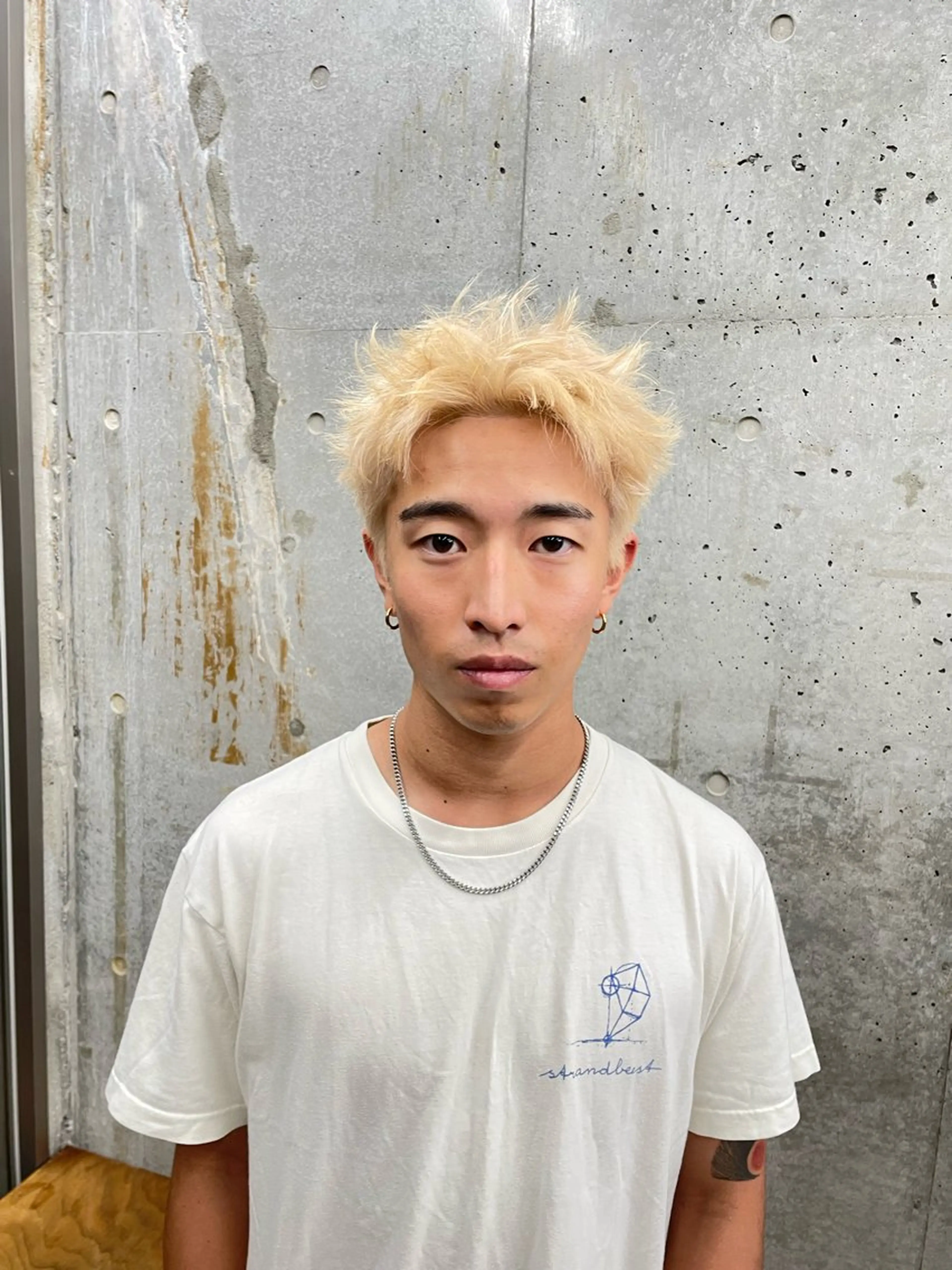 ショート カラー メンズ カット ヘアカラー 《メンズ支持NO.1 ×艶ブラウン》ソウタのヘアスタイル