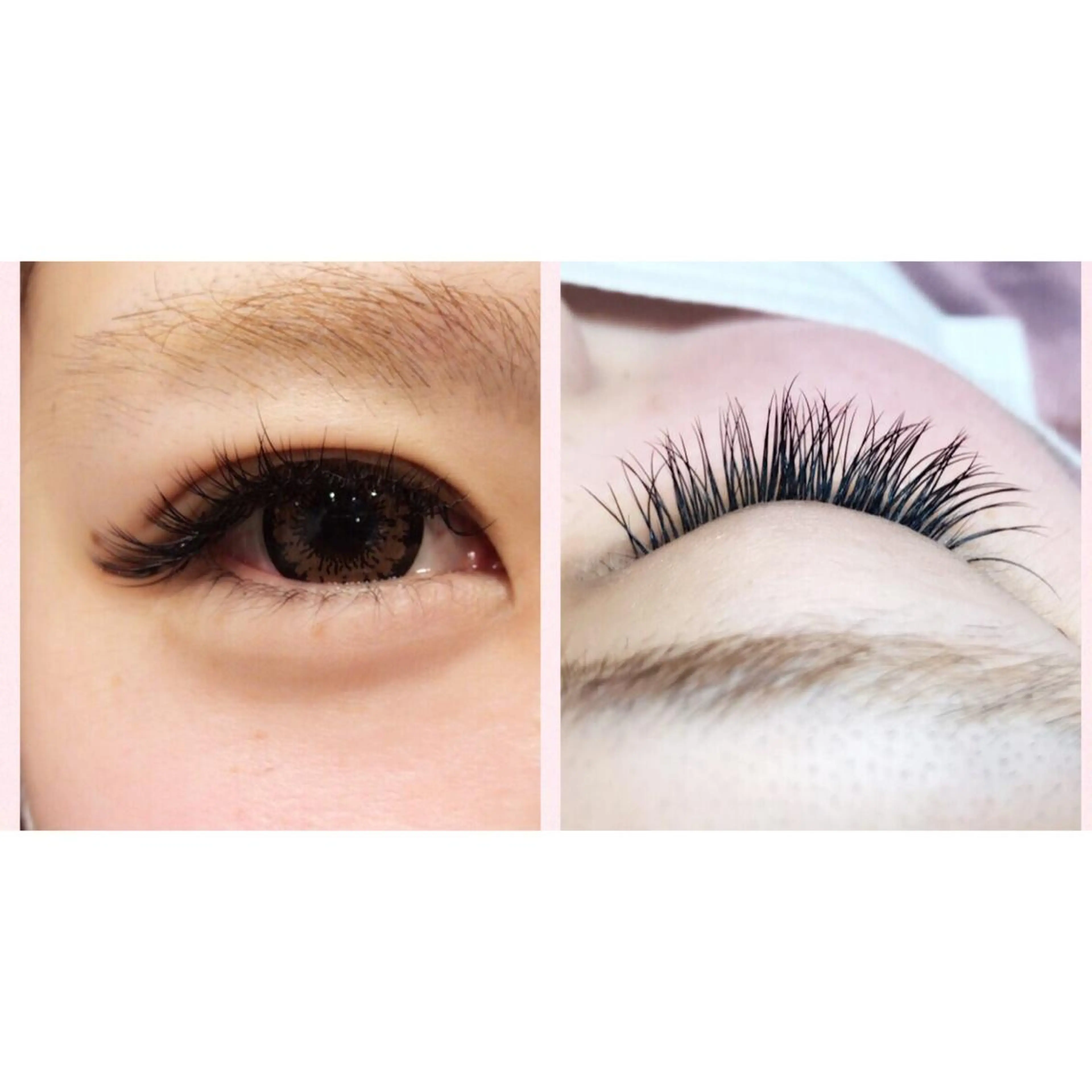 マツエク・マツパ 付け放題 Cカール FUKO Hip's eyesのマツエク・マツパデザイン