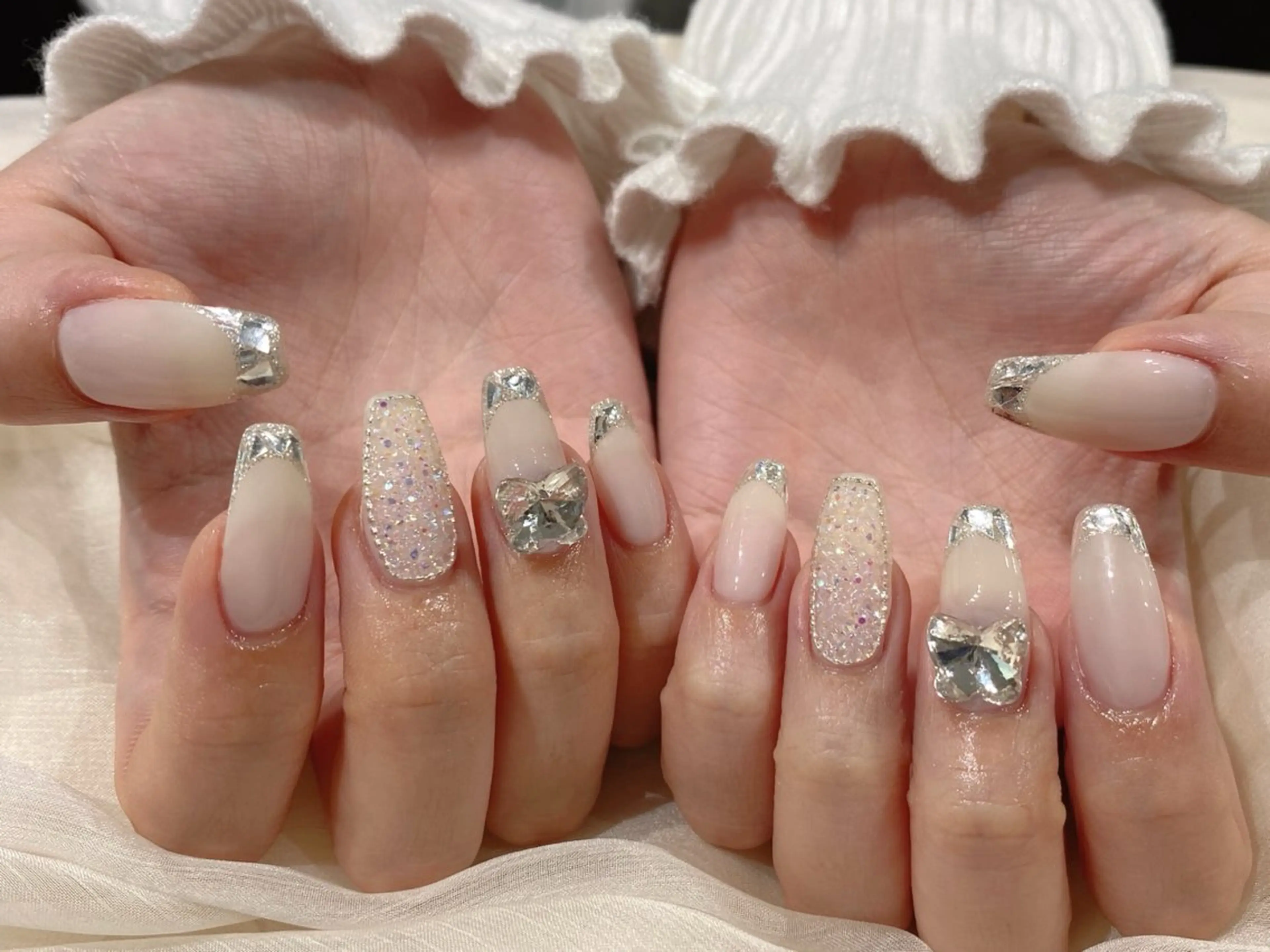 ミディアム ハンドネイル Nail  R💫 naoのネイルデザイン
