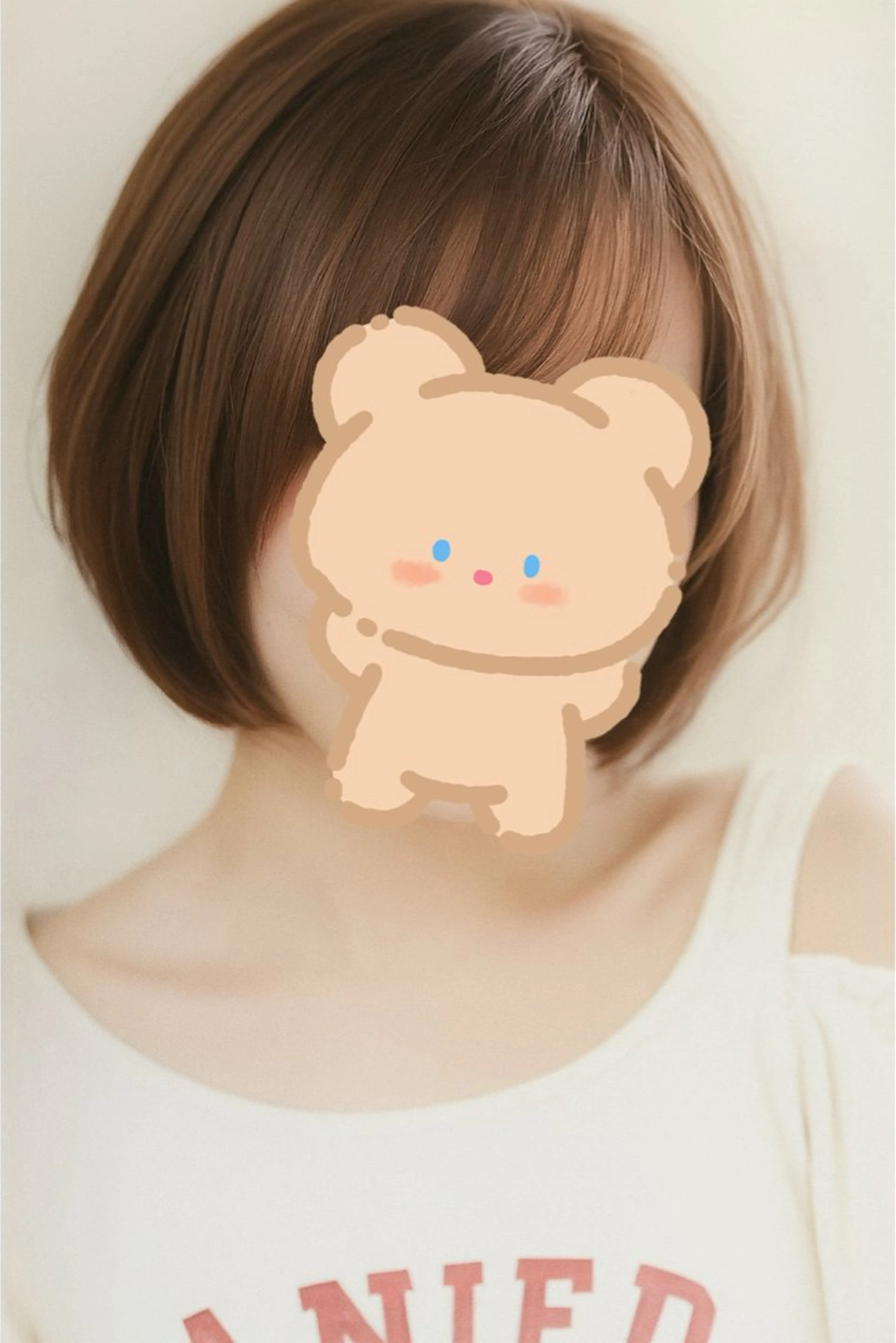 ショート アミーベル🧸🧡 井口店✂️しおりのヘアスタイル