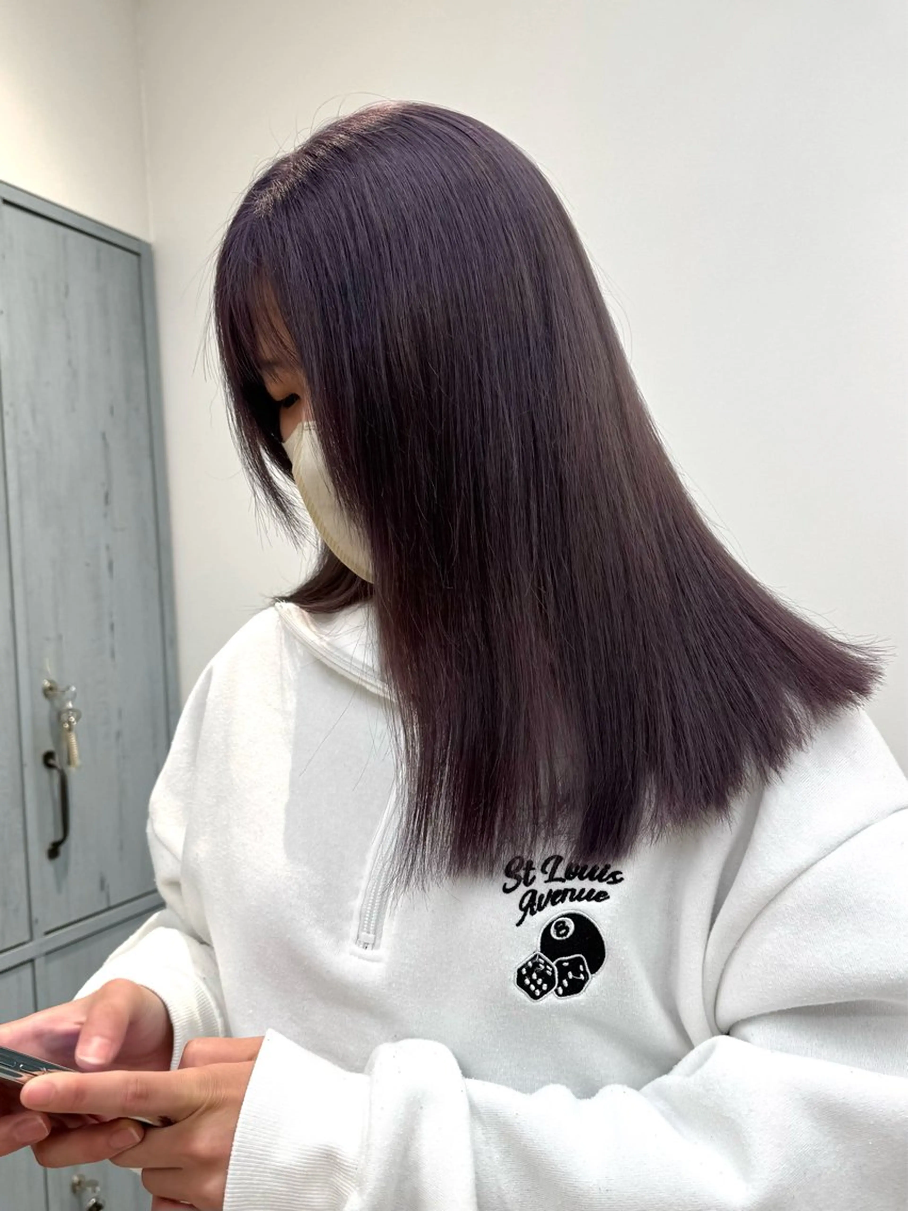 セミロング ヘアカラー hono🐬カラー 特化/ハイトーンのヘアスタイル