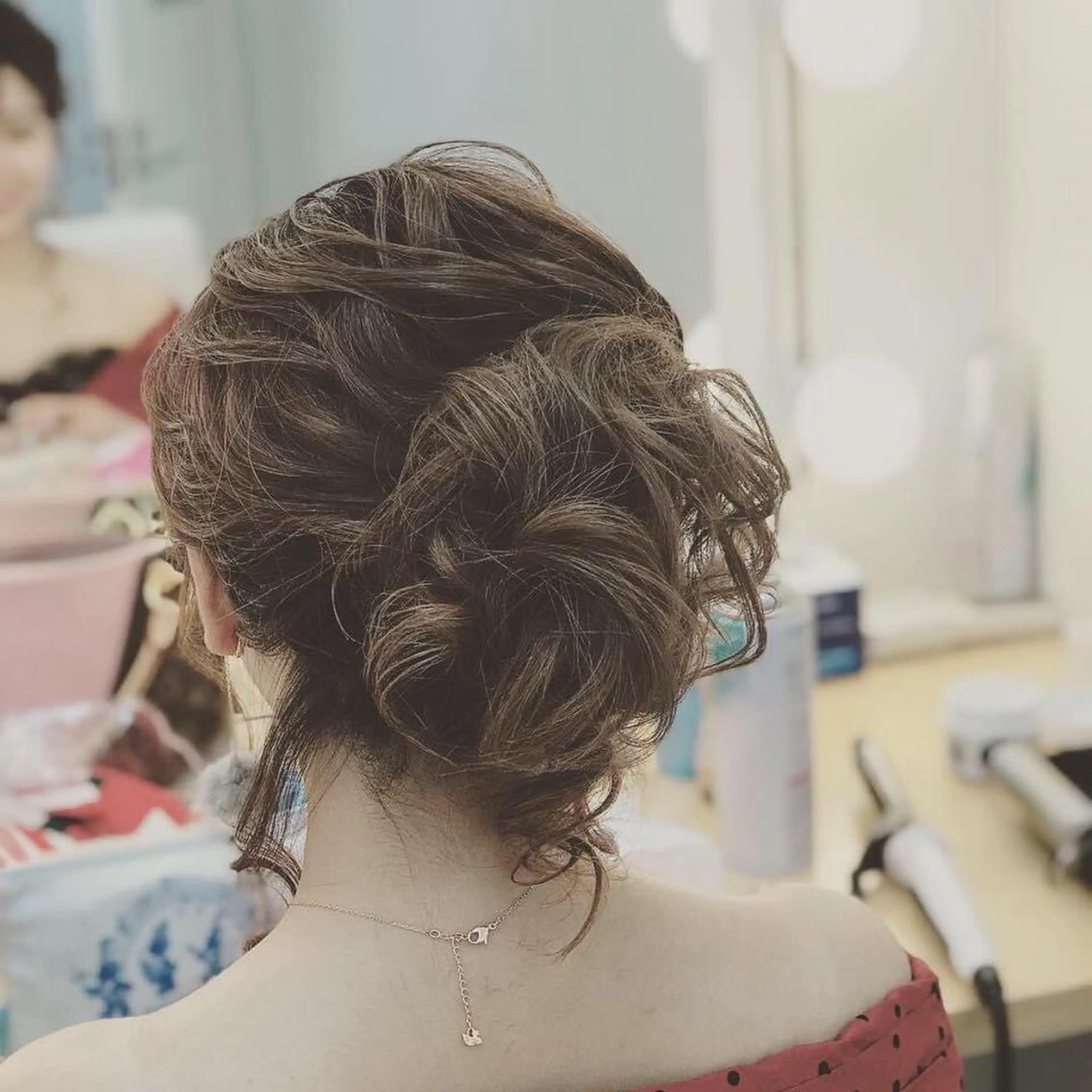 ロング ヘアセット hairmake Sakura松本真理のヘアスタイル