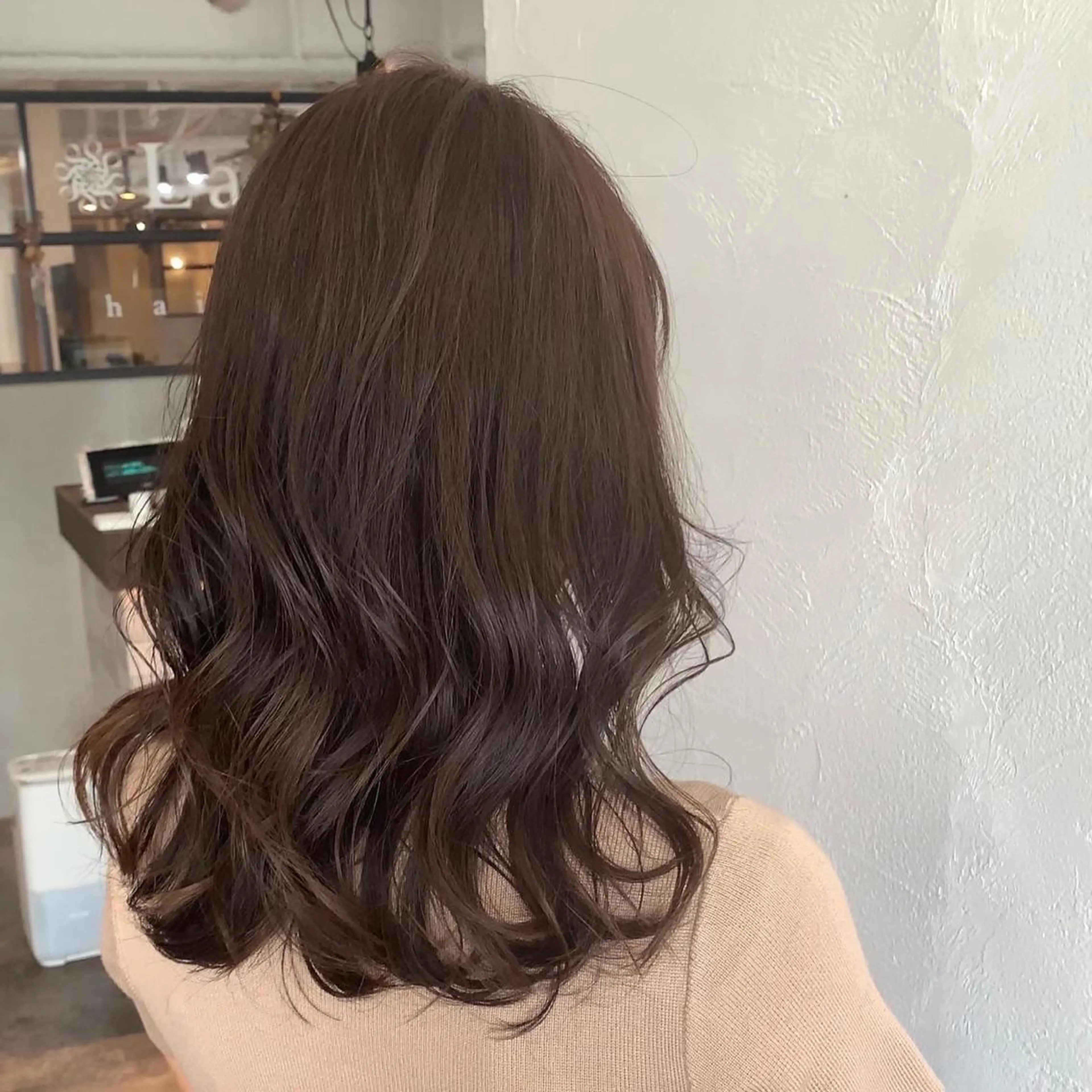 ミディアム カラー カット ヘアカラー ‪🌱‬板倉 沙希‪🌱‬のヘアスタイル