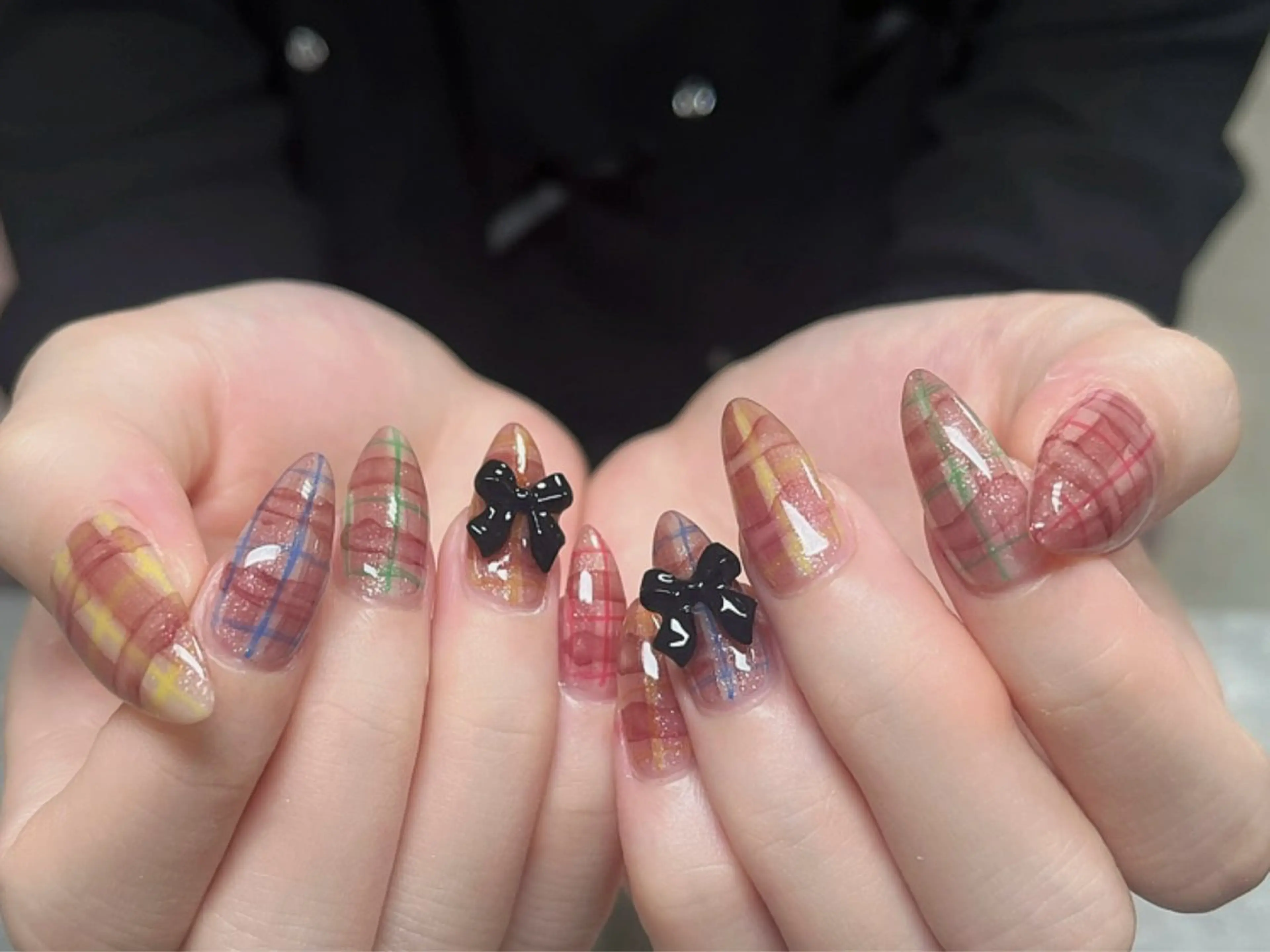 ネイル ハンドネイル Protea きぬがわ らむのネイルデザイン