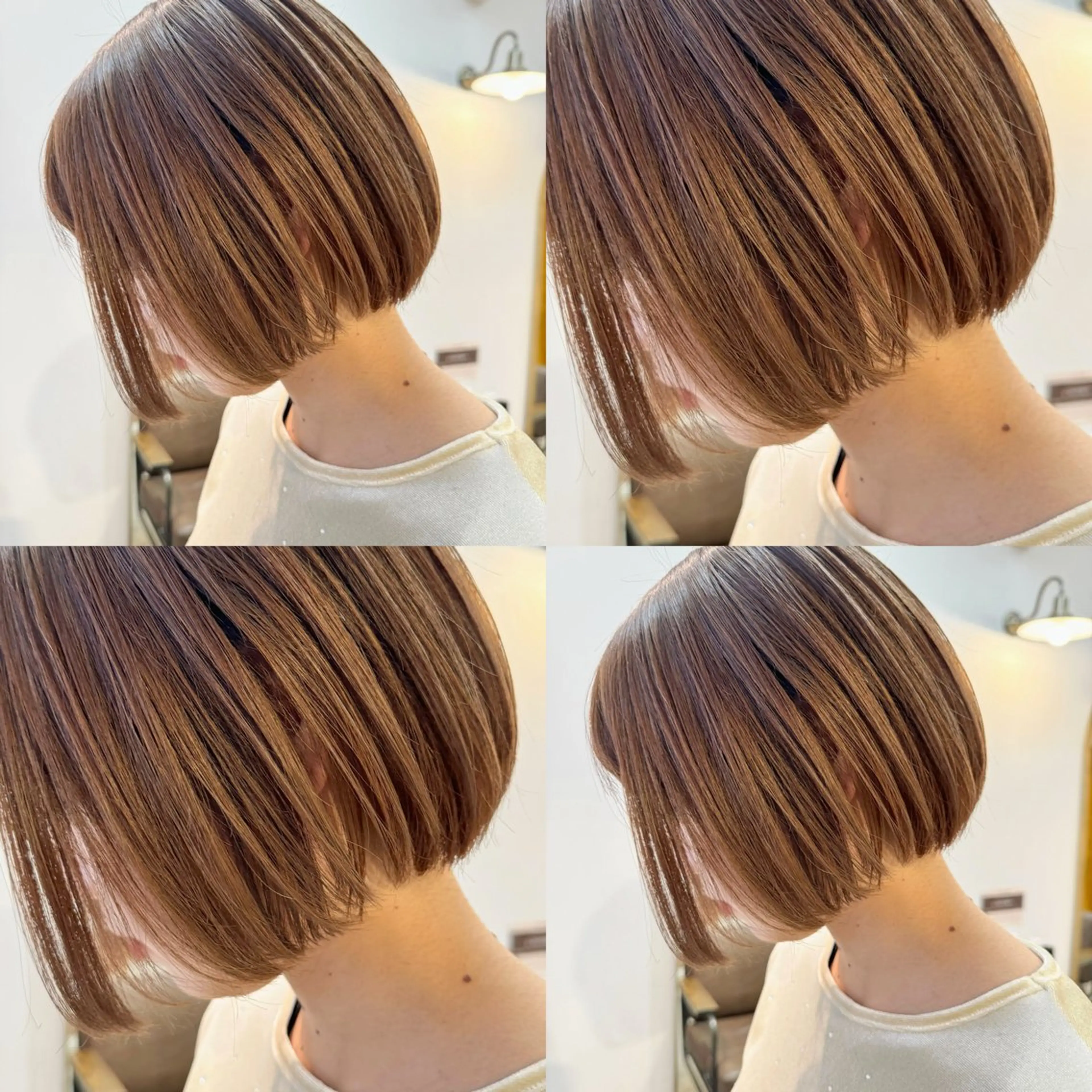 ショート ボブ 色素薄めカラー❤︎ chihiroのヘアスタイル