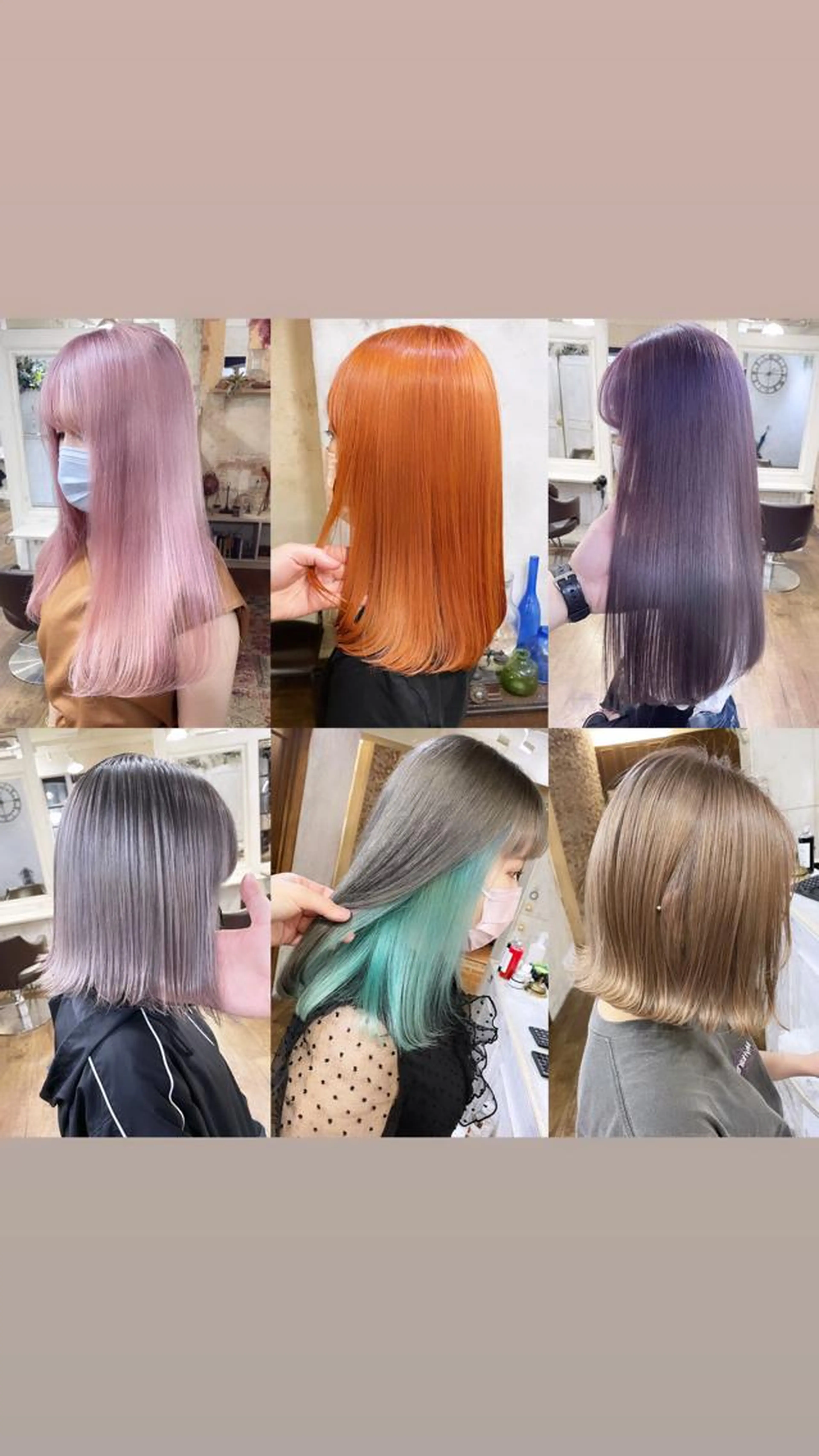 ブリーチカラー　技術向上の為、カラーモデル募集しています。必ずお問合せからお願いします。の写真
