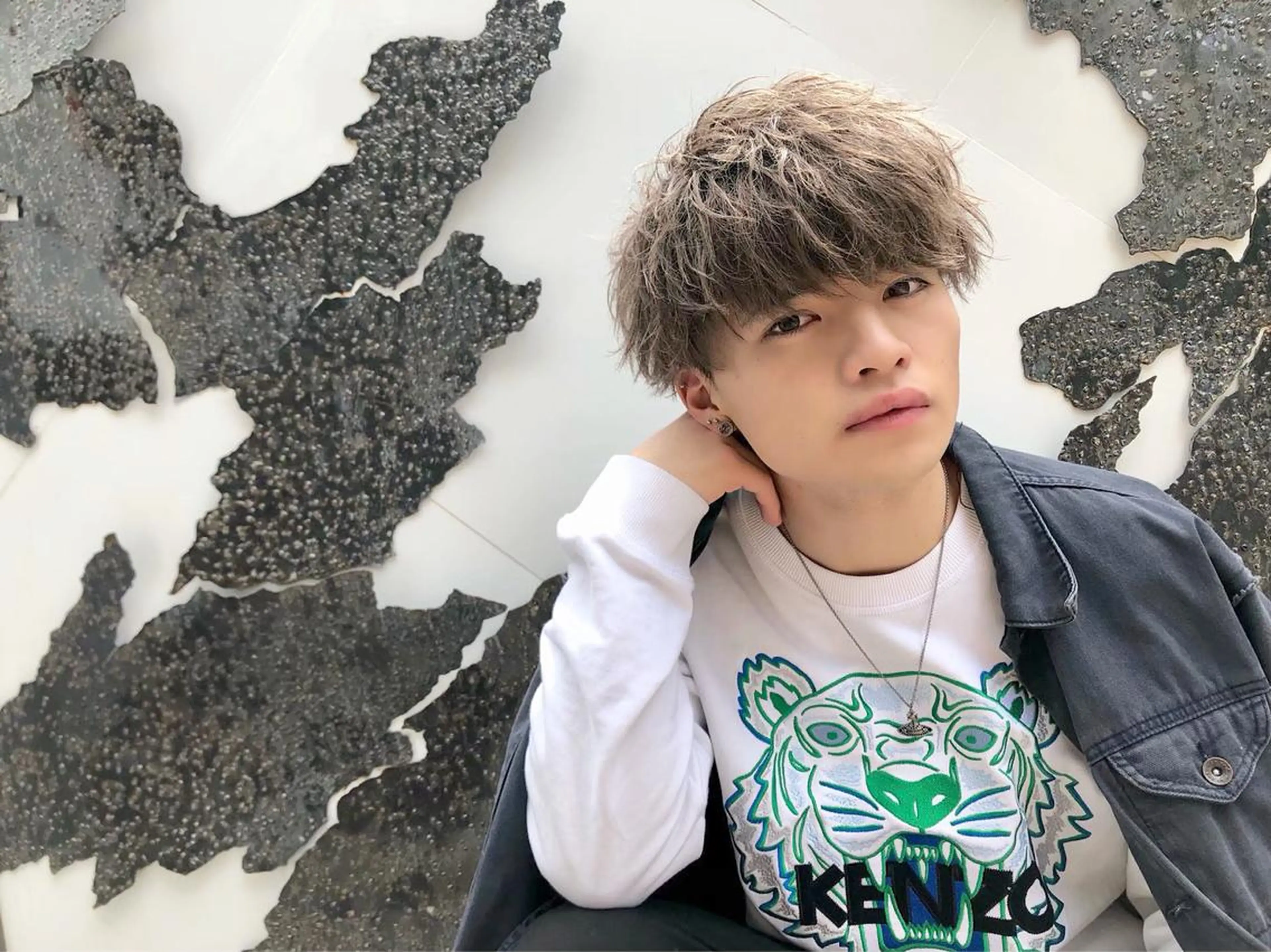 カラー パーマ メンズ カット パーマ トリートメント ヘアセット Loy所属・メンズヘアの達人 パーマ 縮毛矯正🔷のヘアスタイル