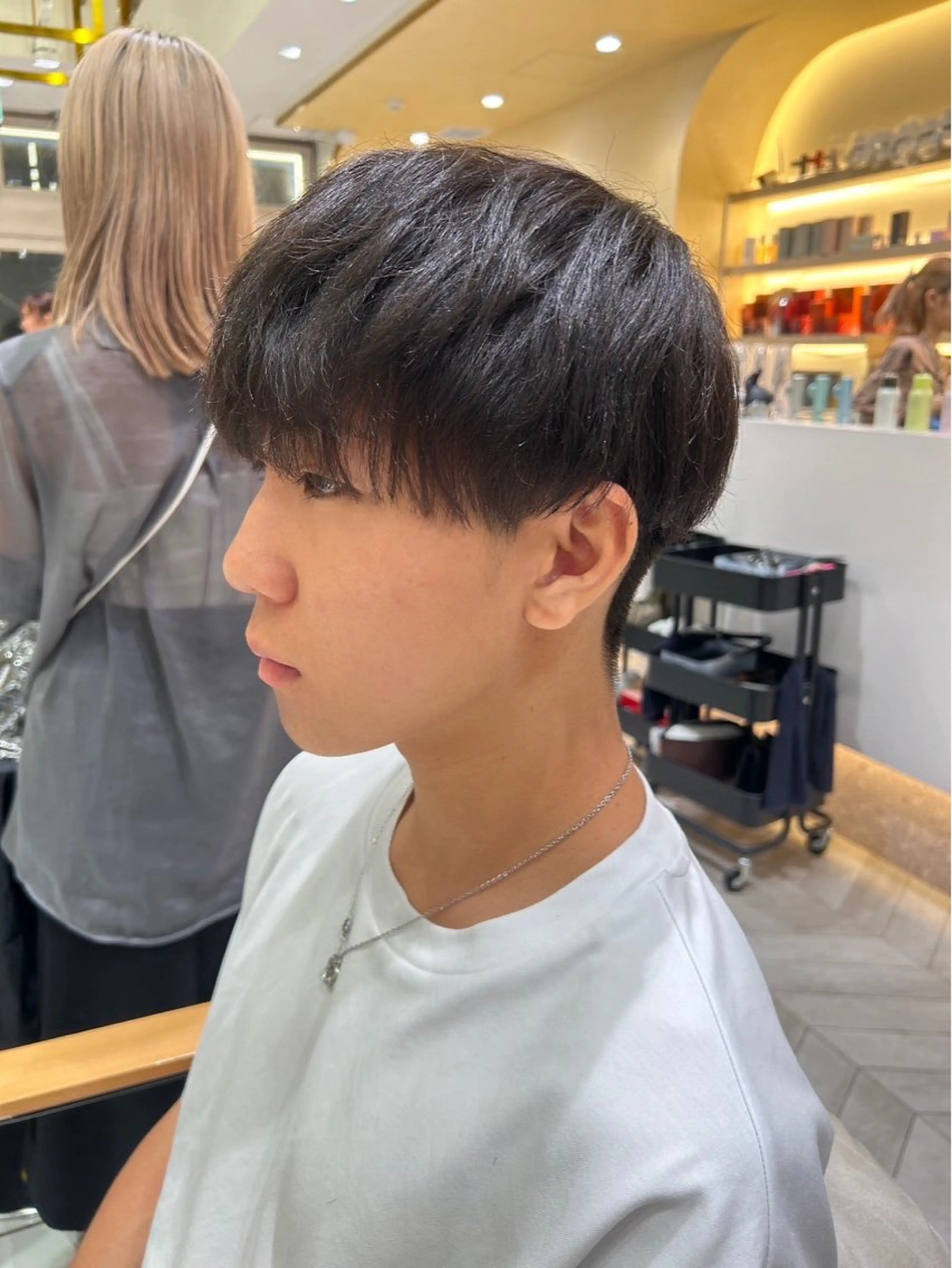 メンズ カット 🦋sana🦋 🫧透明感カラー🫧のヘアスタイル