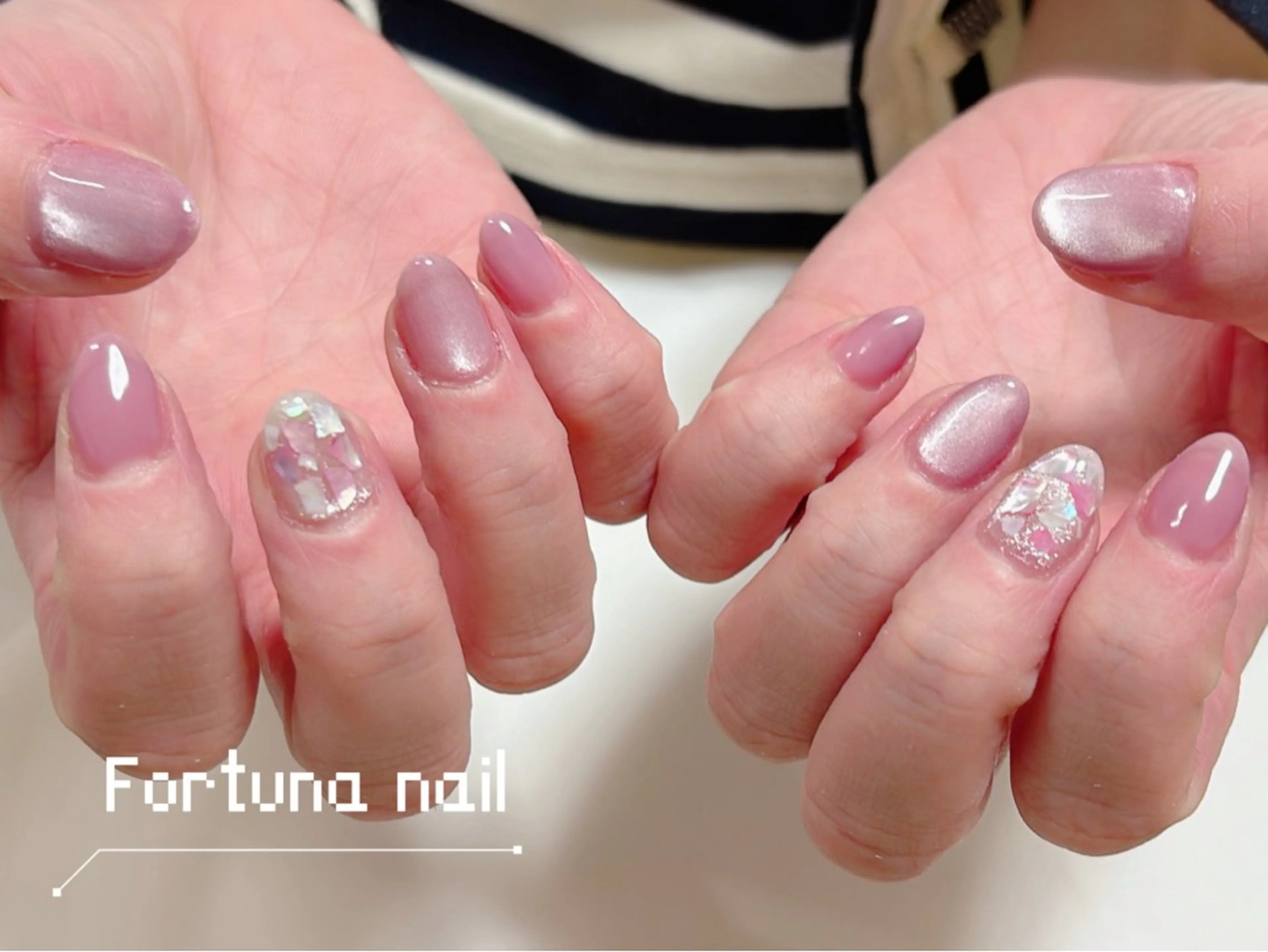 ネイル ハンドネイル Nail •Head スパFortunaのネイルデザイン