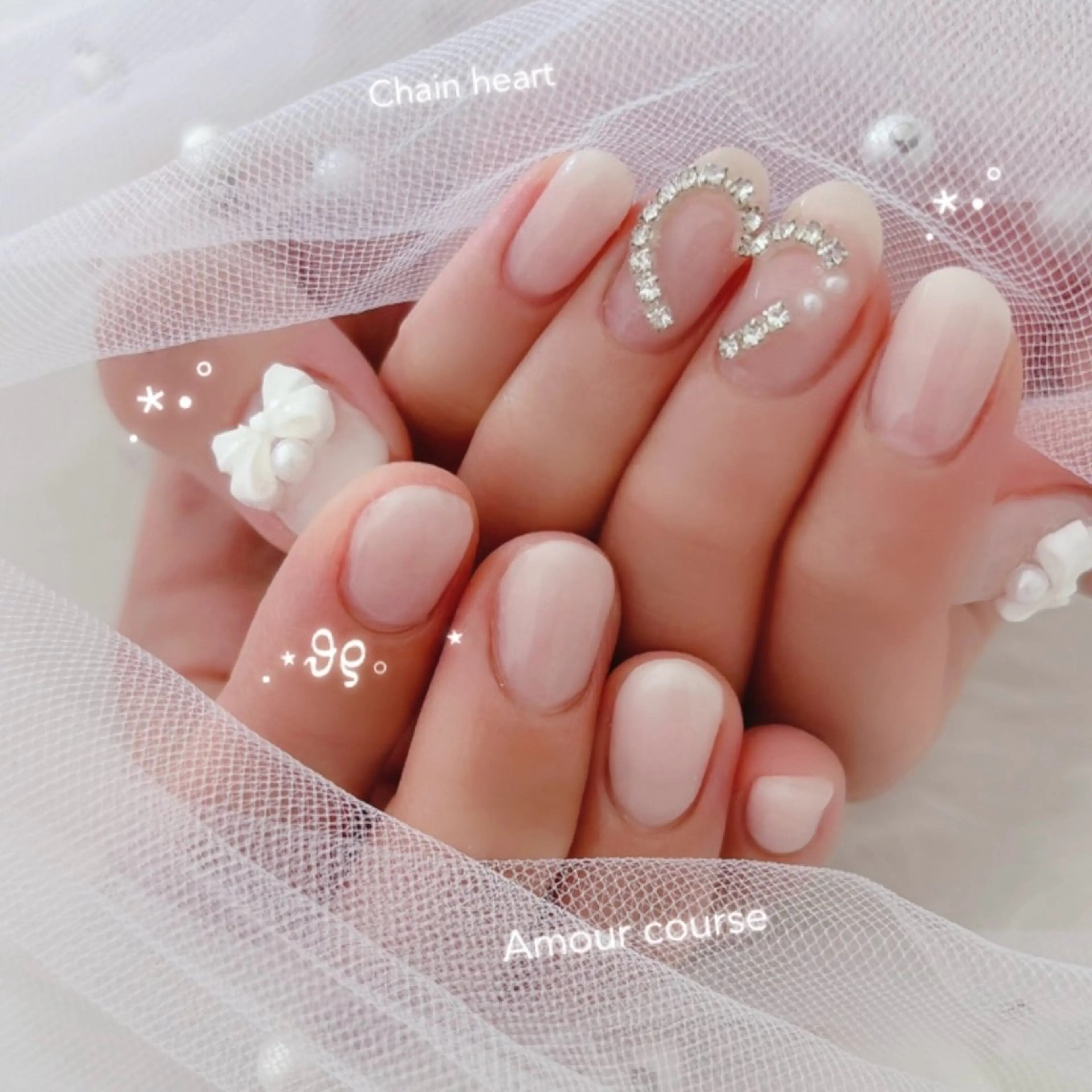ネイル ハンドネイル Amour🎀 ガーリーネイル専門店のネイルデザイン