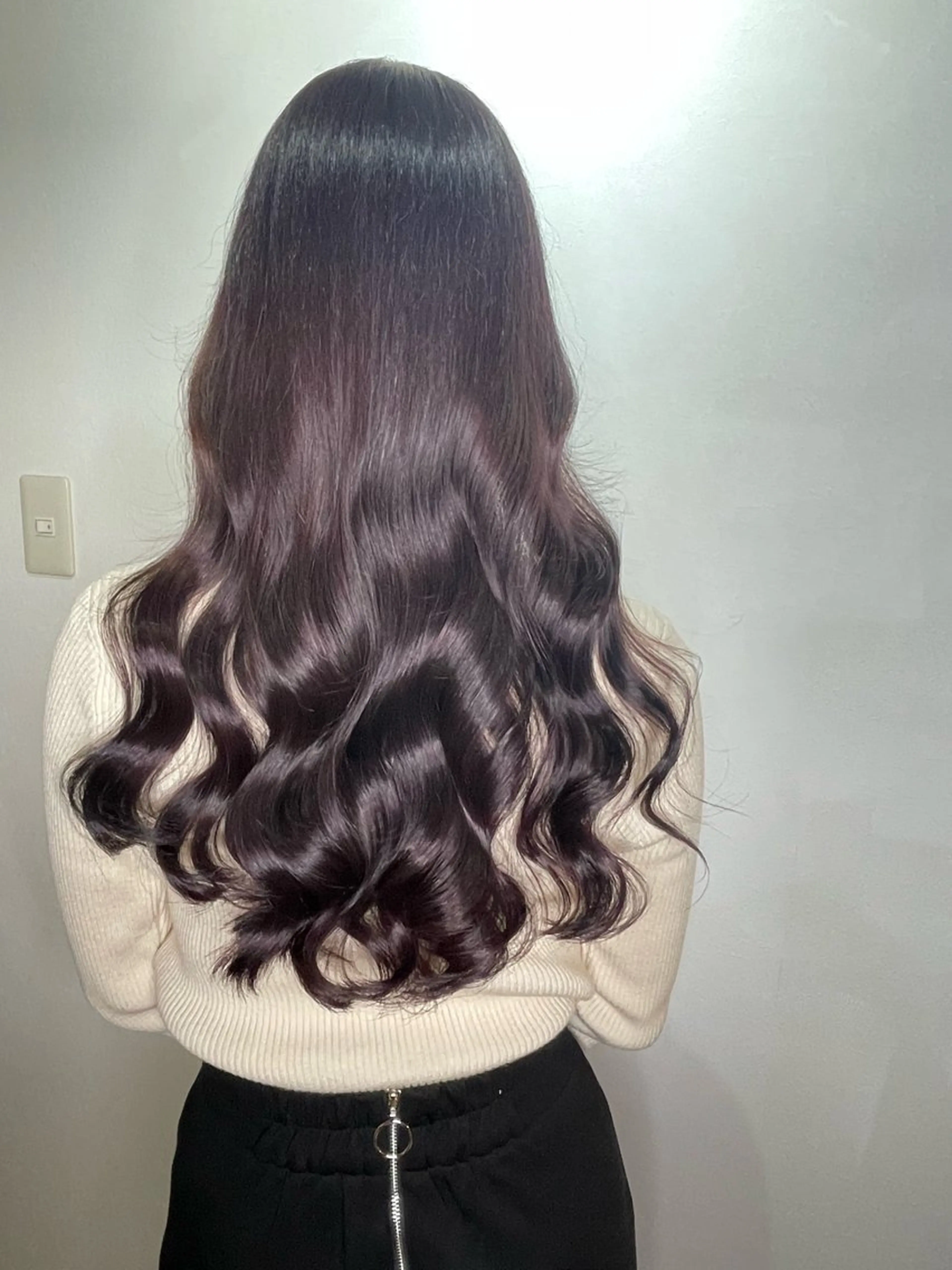 セミロング カラー アディクシーカラー ベージュカラー ブリーチ 透明感カラー ココアグレージュ カット ヘアカラー トリートメント KAGAMI HIROSHIのヘアスタイル