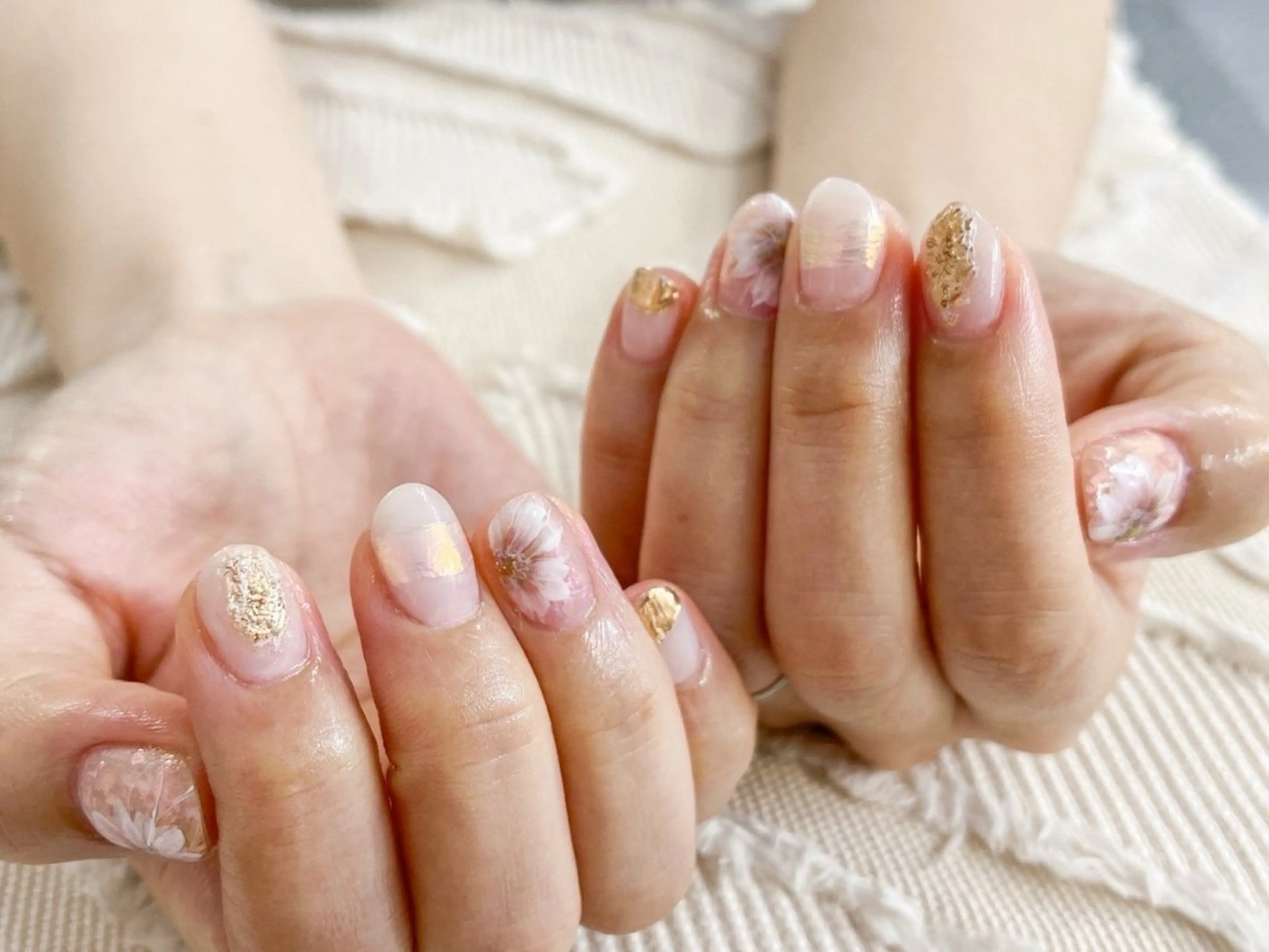 ネイル アートネイル ニュアンスネイル maison de Aimerのネイルデザイン