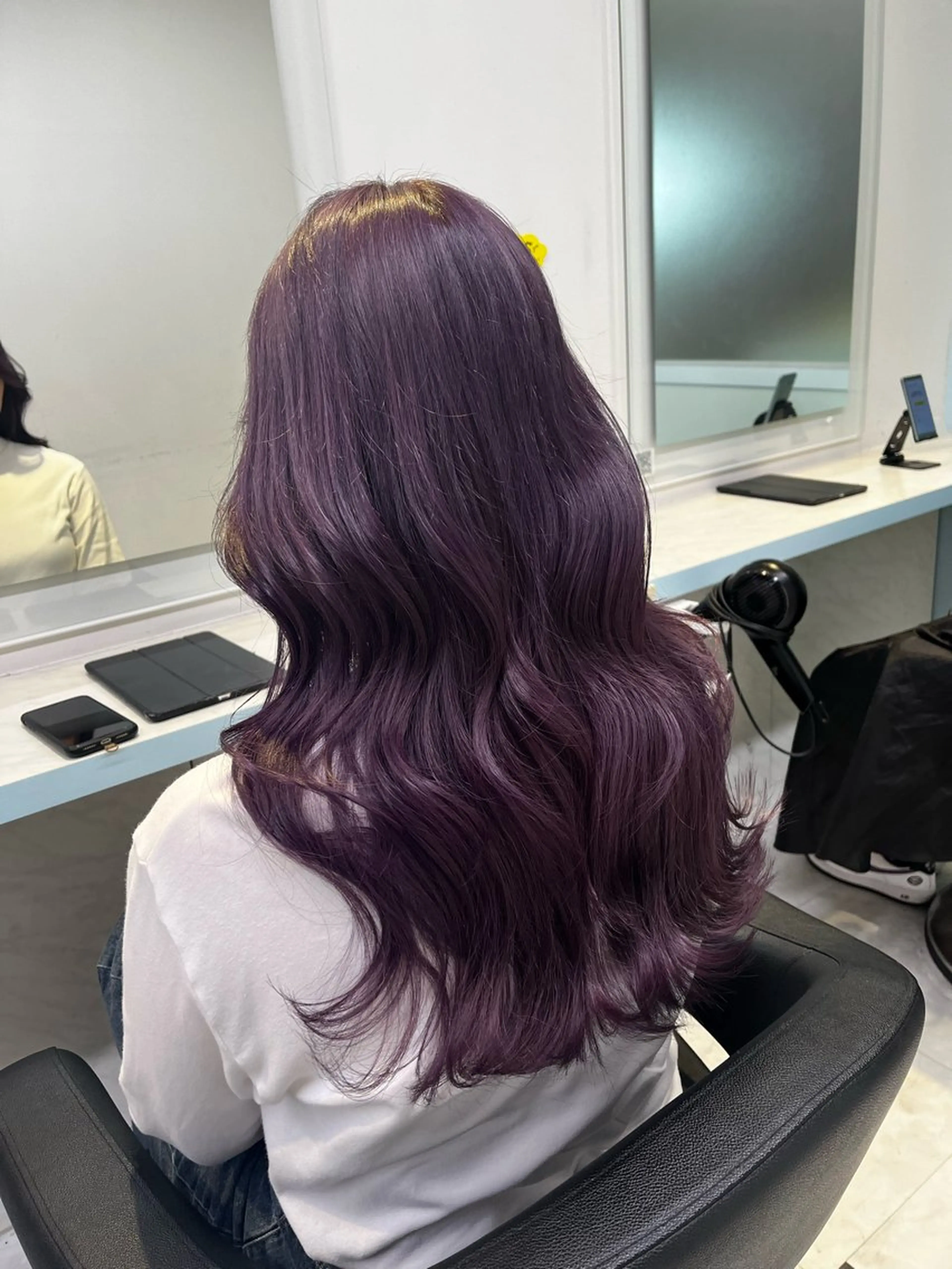 ロング カラー ヘアカラー トリートメント ブリーチカラー 🩵MIZUKIのヘアスタイル