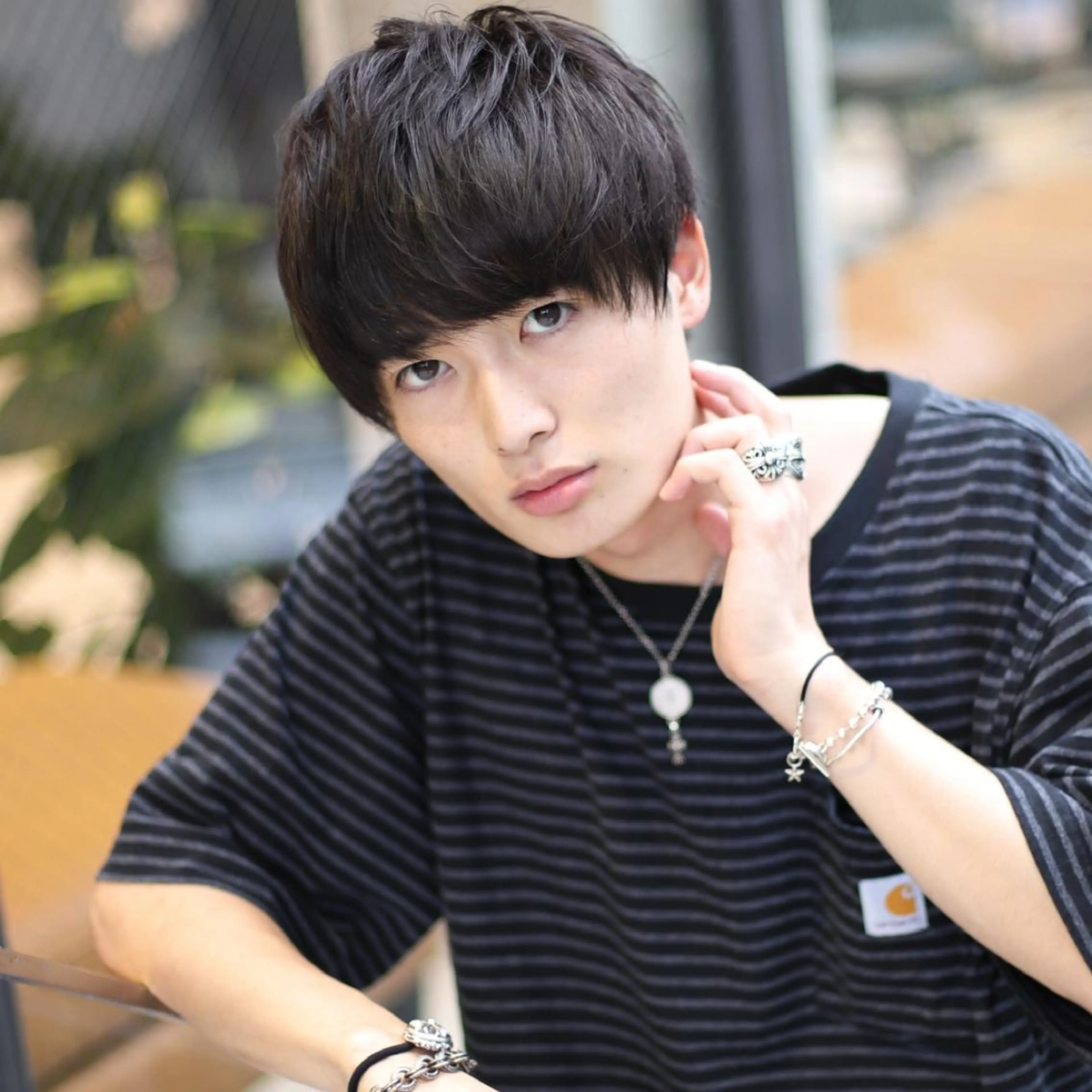 メンズ メンズ韓国風 ヘアカラー トリートメント 💎髪質改善特化💎 RUITOのヘアスタイル