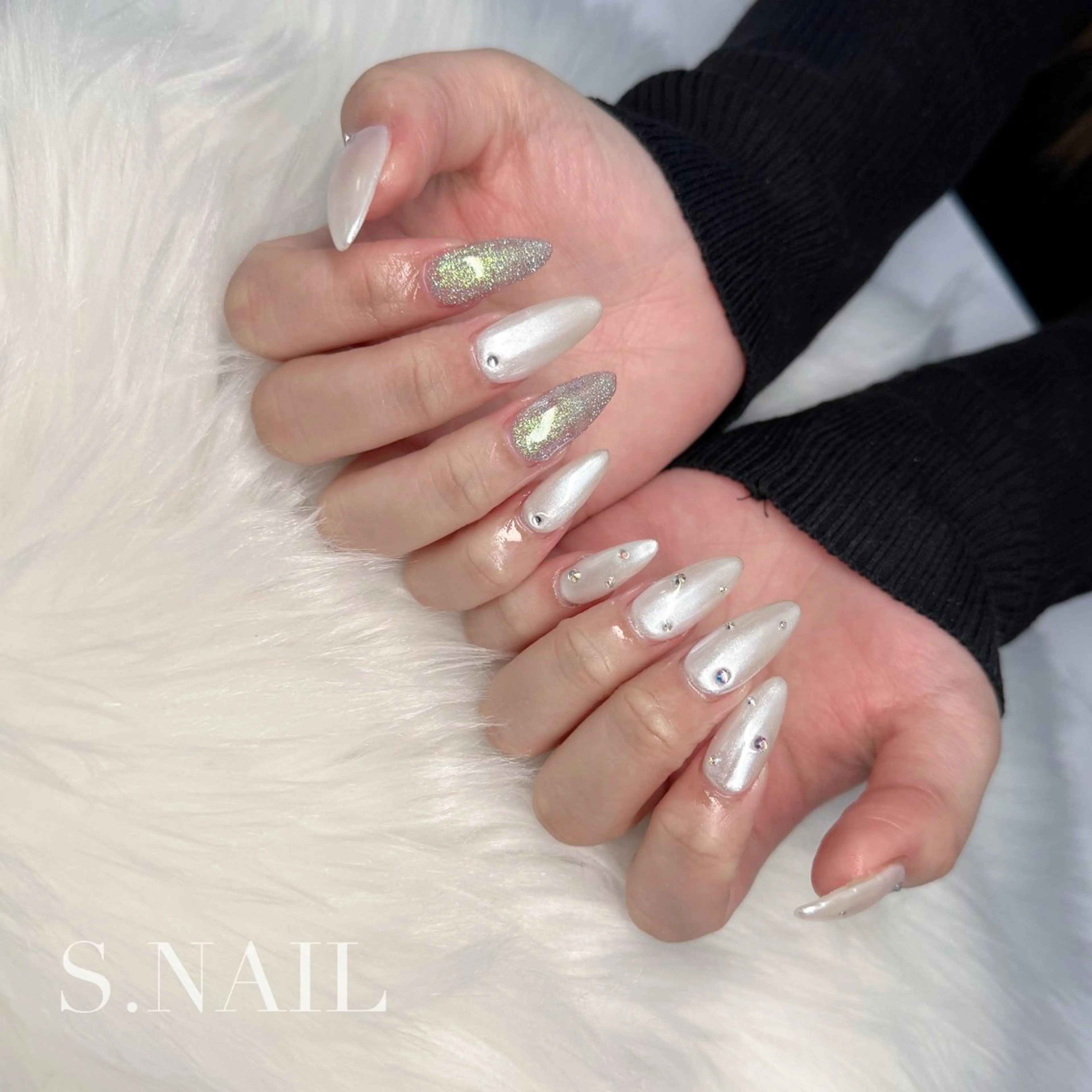 ネイル 持ち込み ハンドネイル S♡NAIL所属・S.NAIL Suuのネイルデザイン