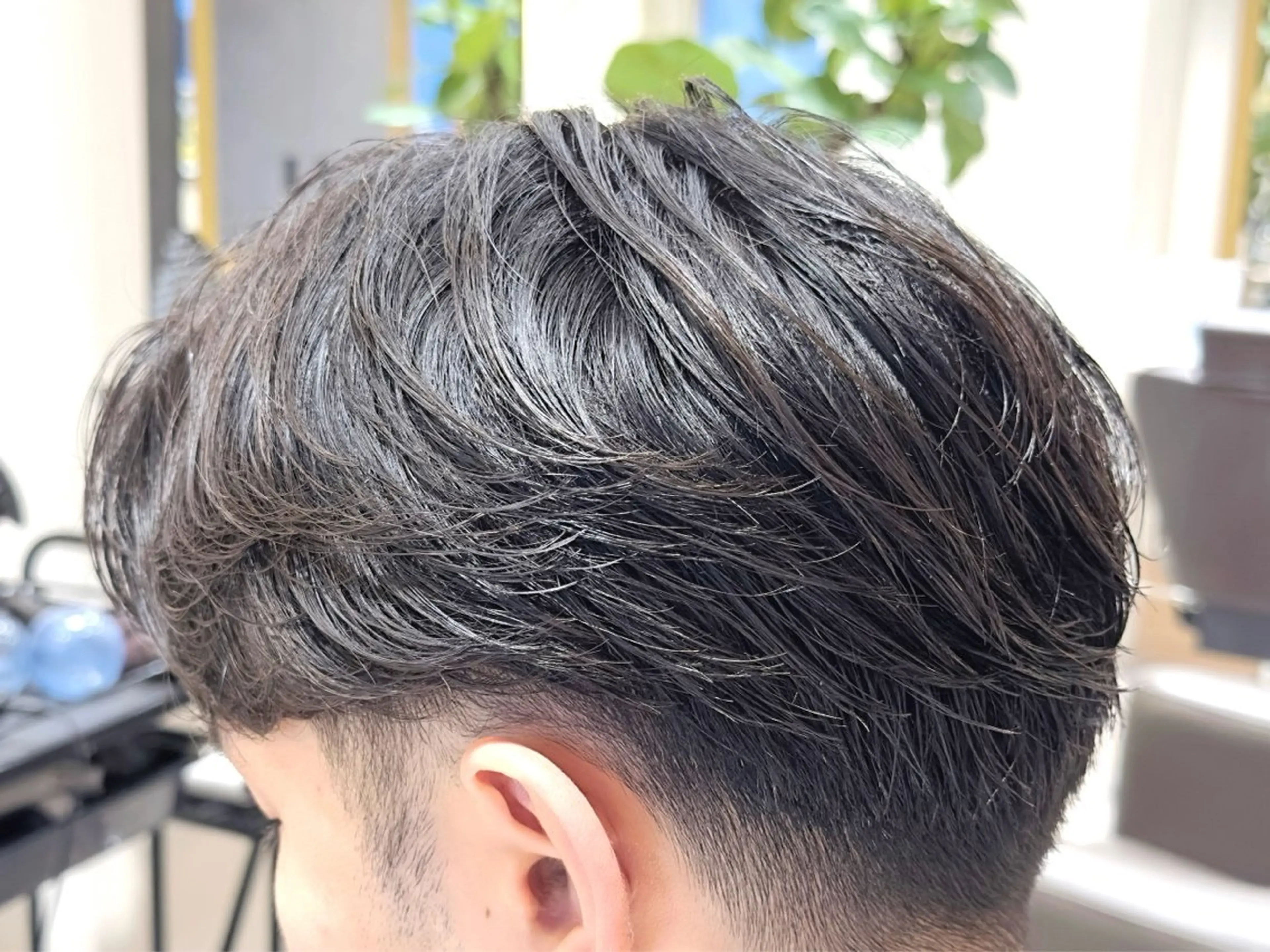 メンズ カット パーマ 【メンズパーマ】比嘉 啓人のヘアスタイル