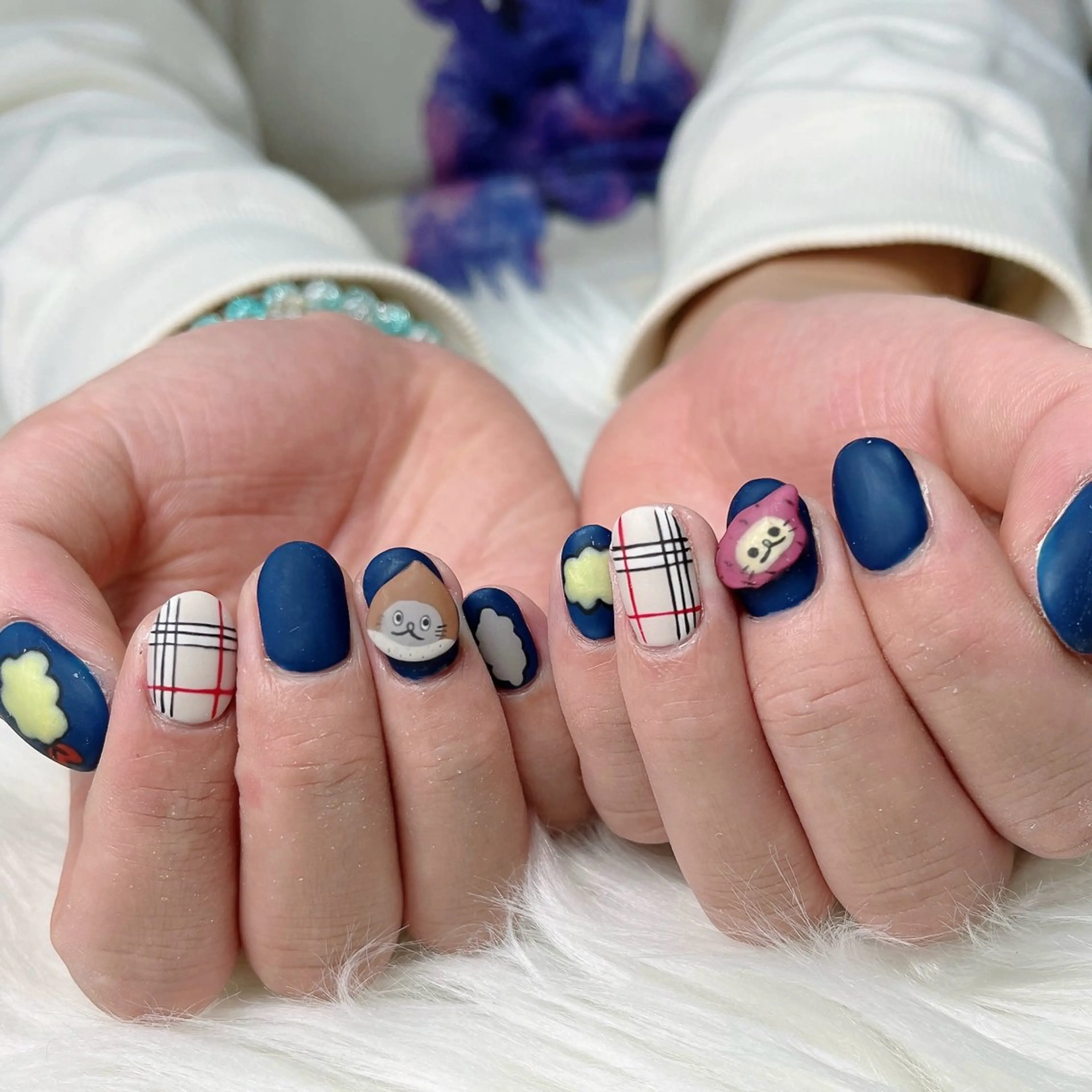 ネイル アートネイル キラキラネイル 韓国ネイル ラメ(グリッター) ロングネイル ハンドネイル 🐕🦺Yappy 💗A-tanのネイルデザイン