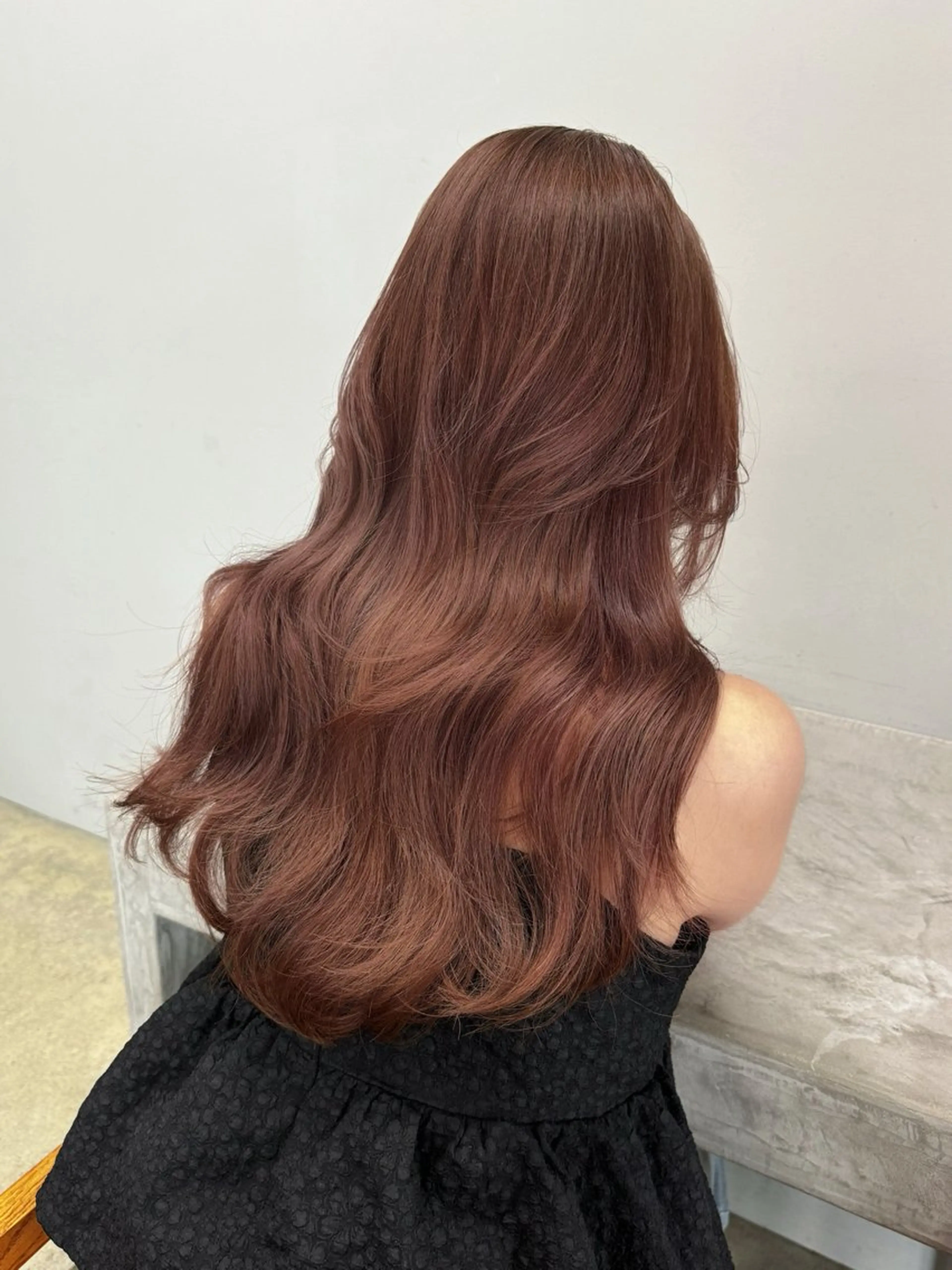 カラー ヘアカラー トリートメント Dijon渋谷所属・珠貴/透明感カラー /韓国ヘアのヘアスタイル