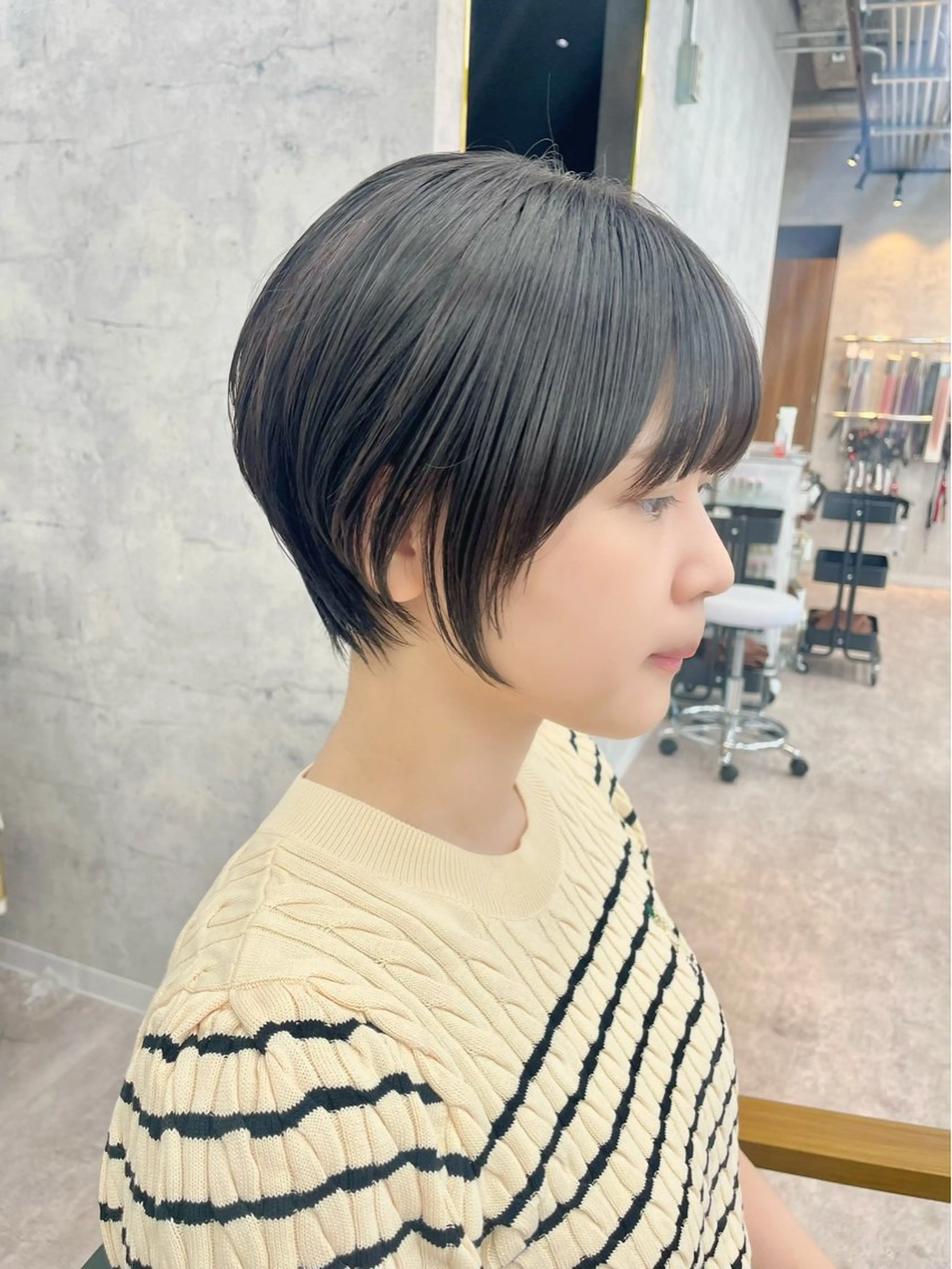 ショート カット ヘアカラー トリートメント ヘアセット limit陽平 ショート/ボブのヘアスタイル